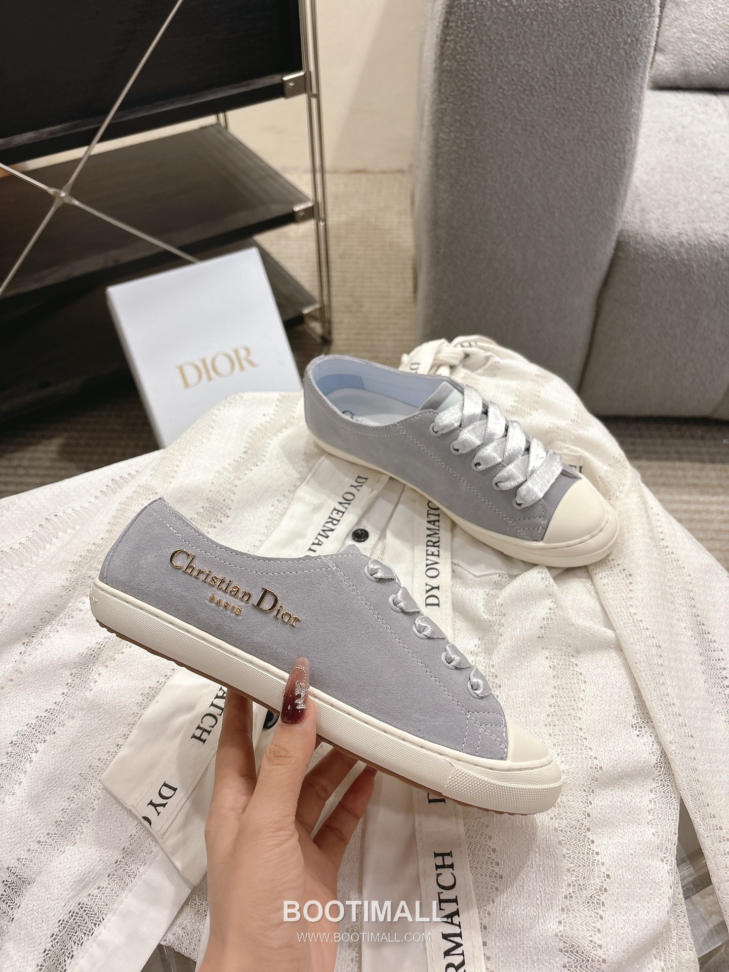 Dior Ballet Flat Satin Almond Toe Shoes 디올 발레 플랫 새틴 아몬드 토 슈즈 9