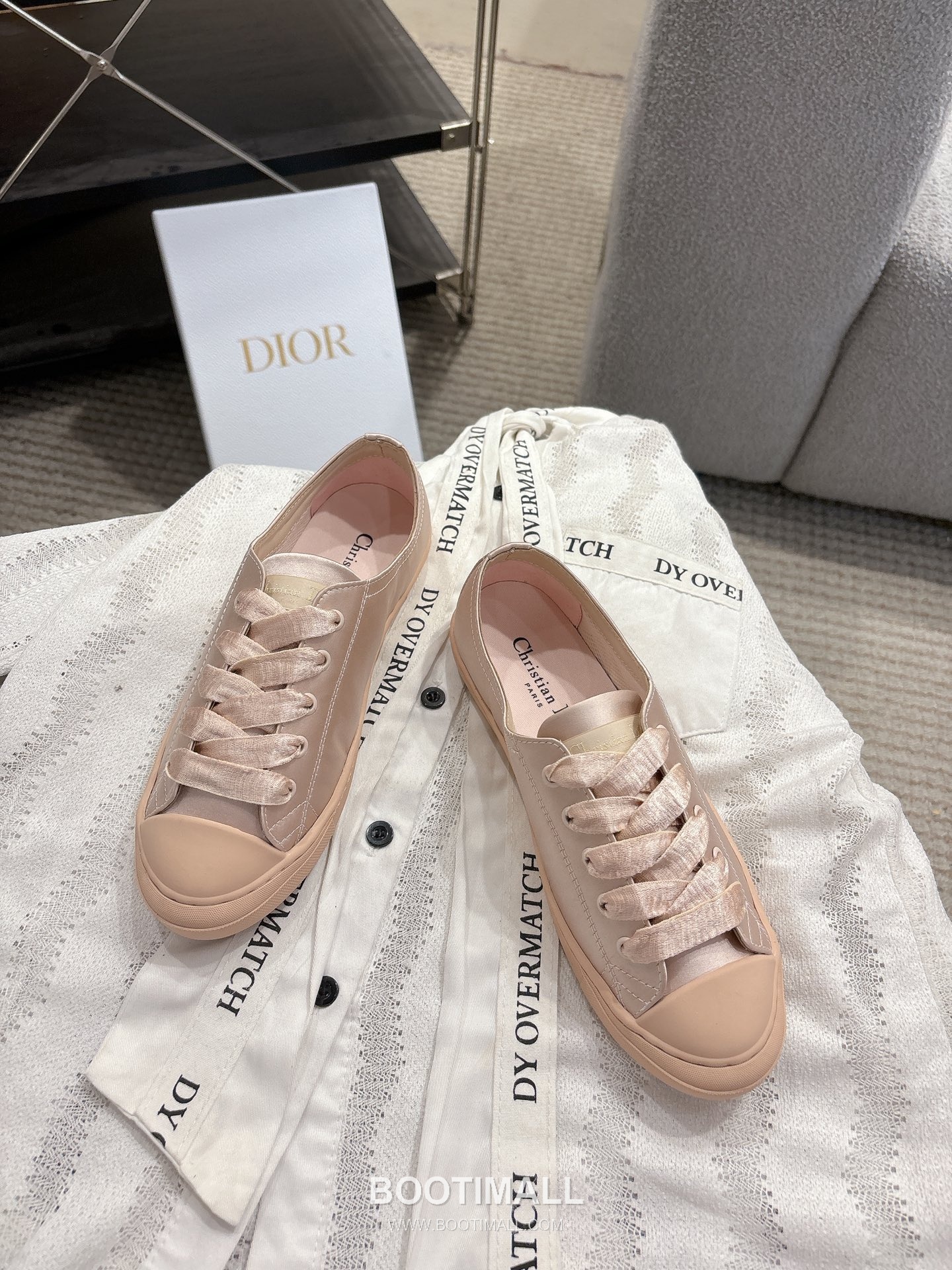 Dior Ballet Flat Satin Almond Toe Shoes 디올 발레 플랫 새틴 아몬드 토 슈즈 2