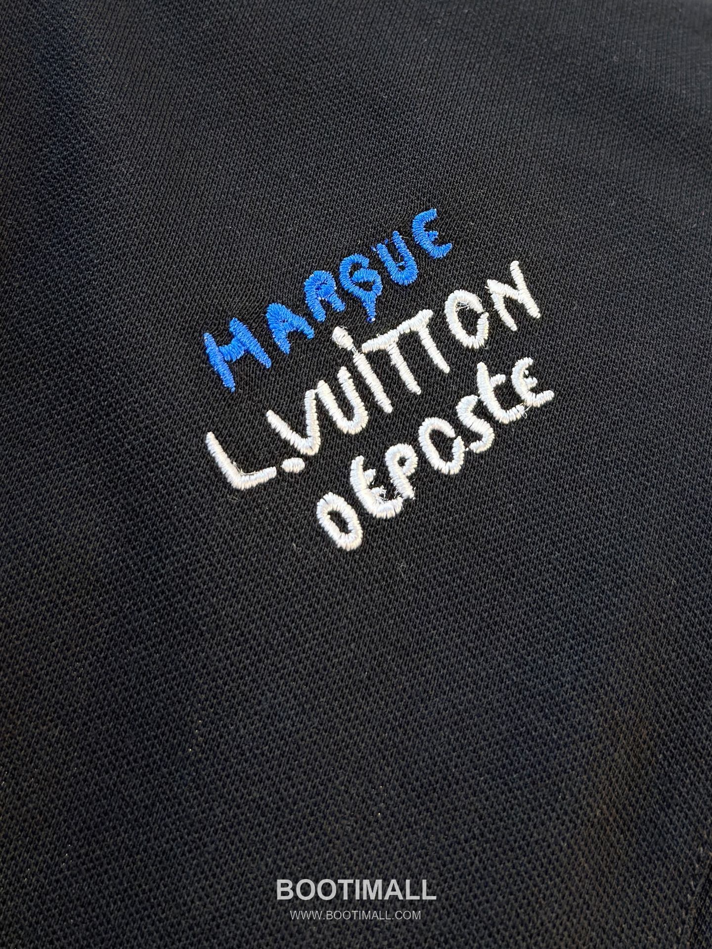 Louis Vuitton Logo Pique Cotton Polo Shirt White 루이비통 로고 피케 코튼 폴로 셔츠 화이트 6