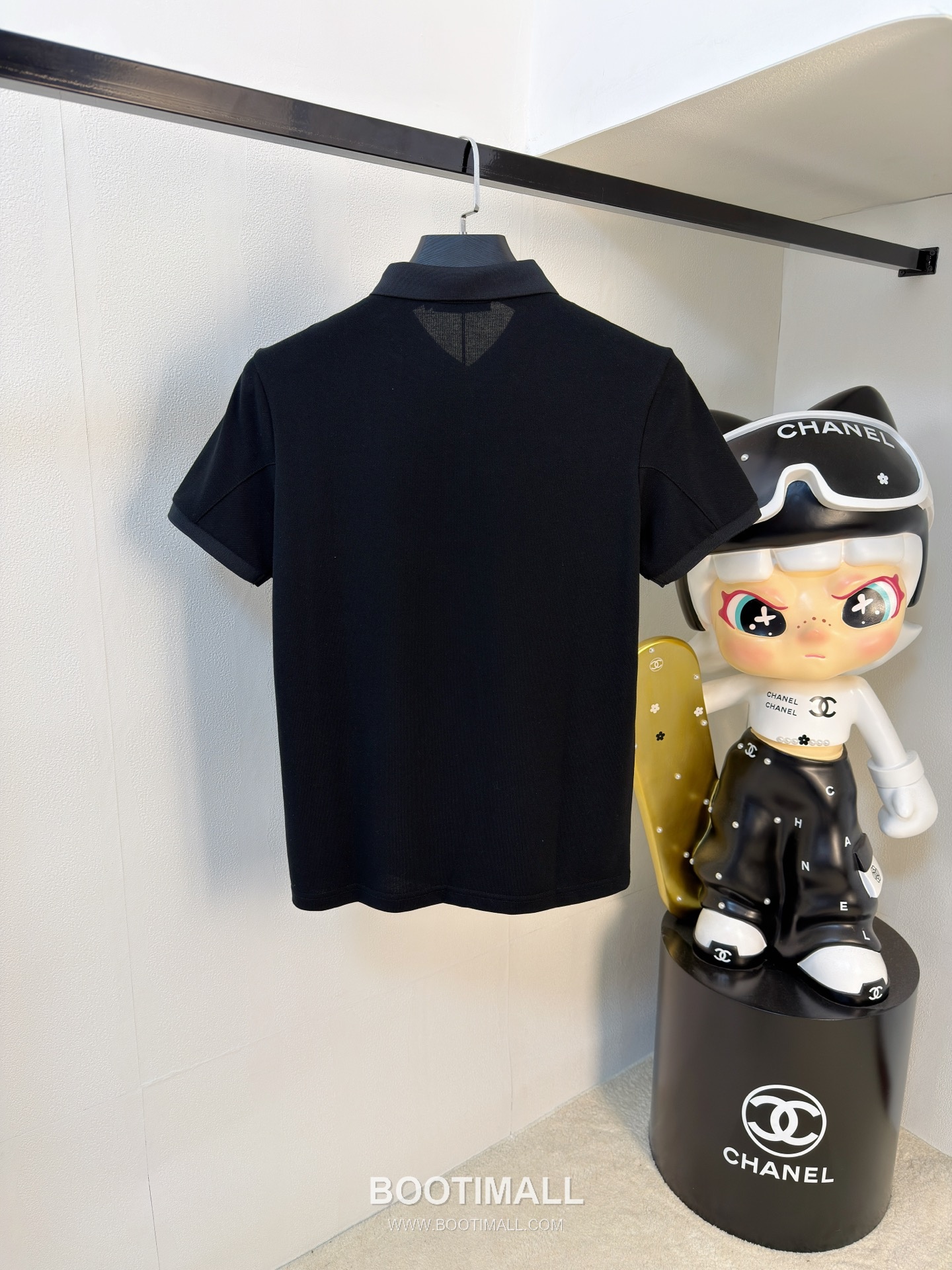 Louis Vuitton Logo Pique Cotton Polo Shirt White 루이비통 로고 피케 코튼 폴로 셔츠 화이트 9