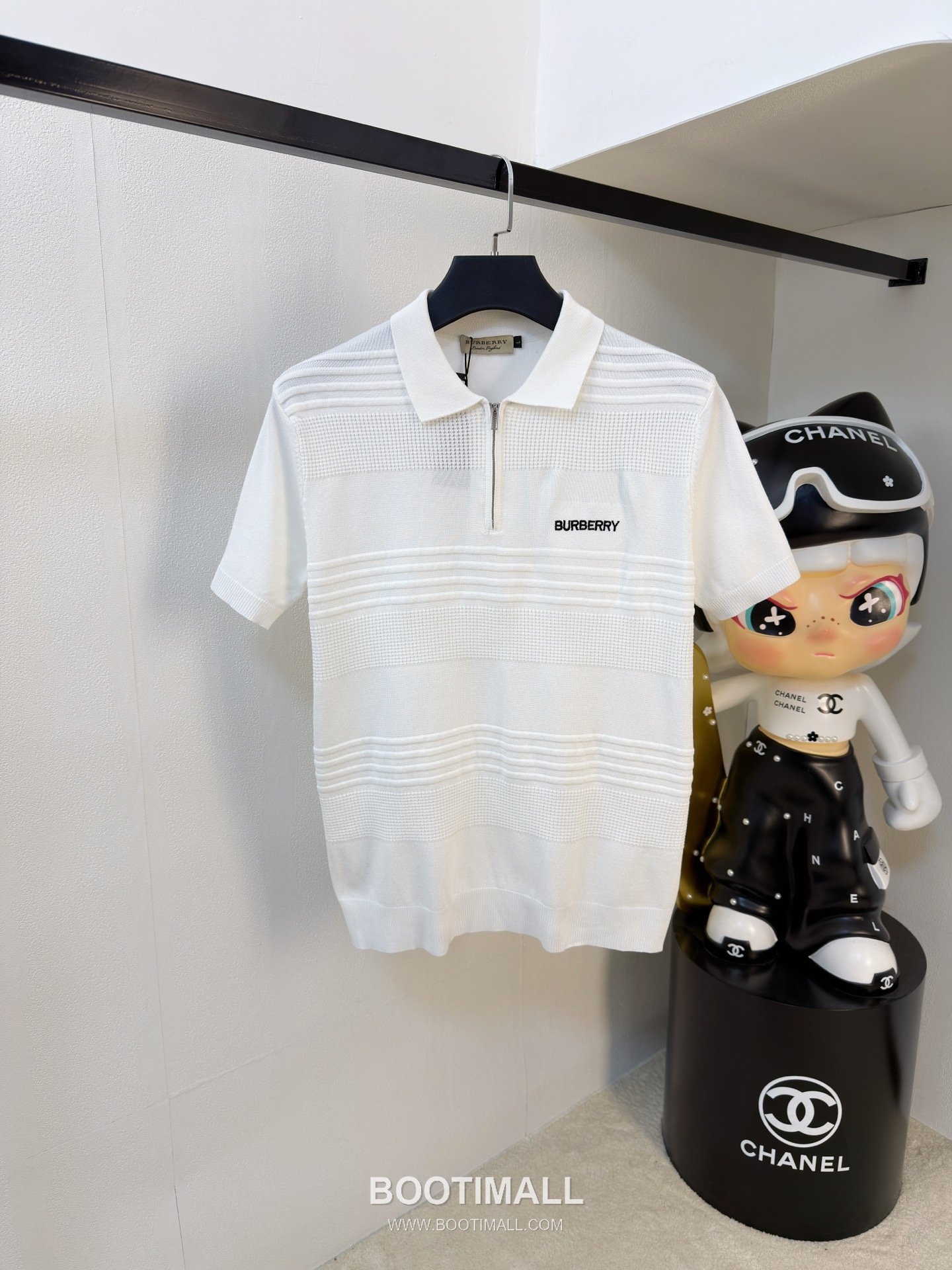 Burberry Elite Knit Short Sleeve T-Shirt 버버리 엘리트 니트 반팔 티셔츠 2