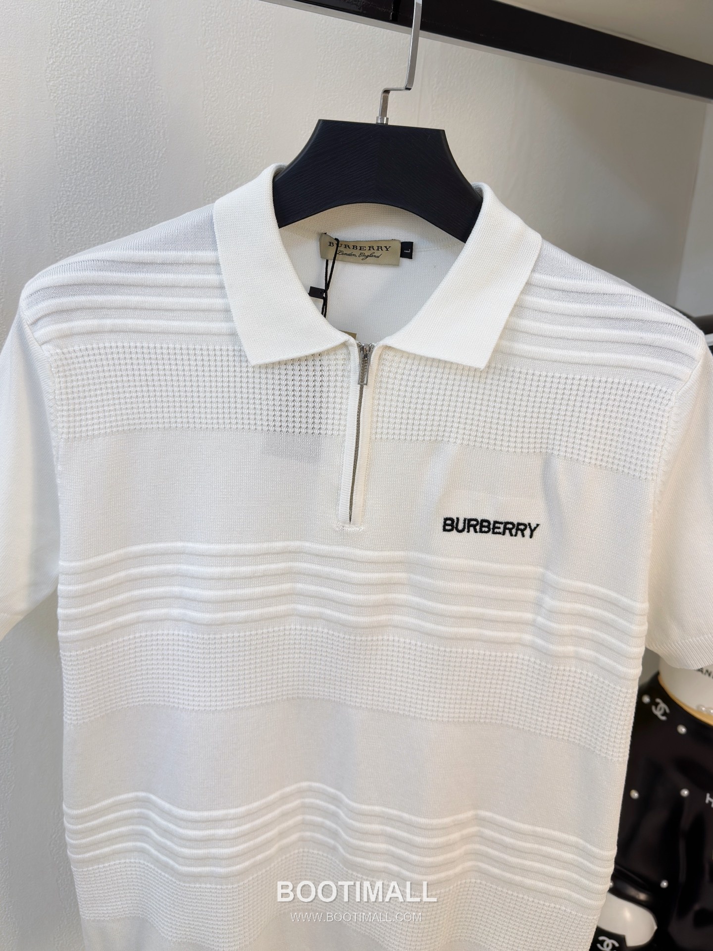 Burberry Elite Knit Short Sleeve T-Shirt 버버리 엘리트 니트 반팔 티셔츠 3