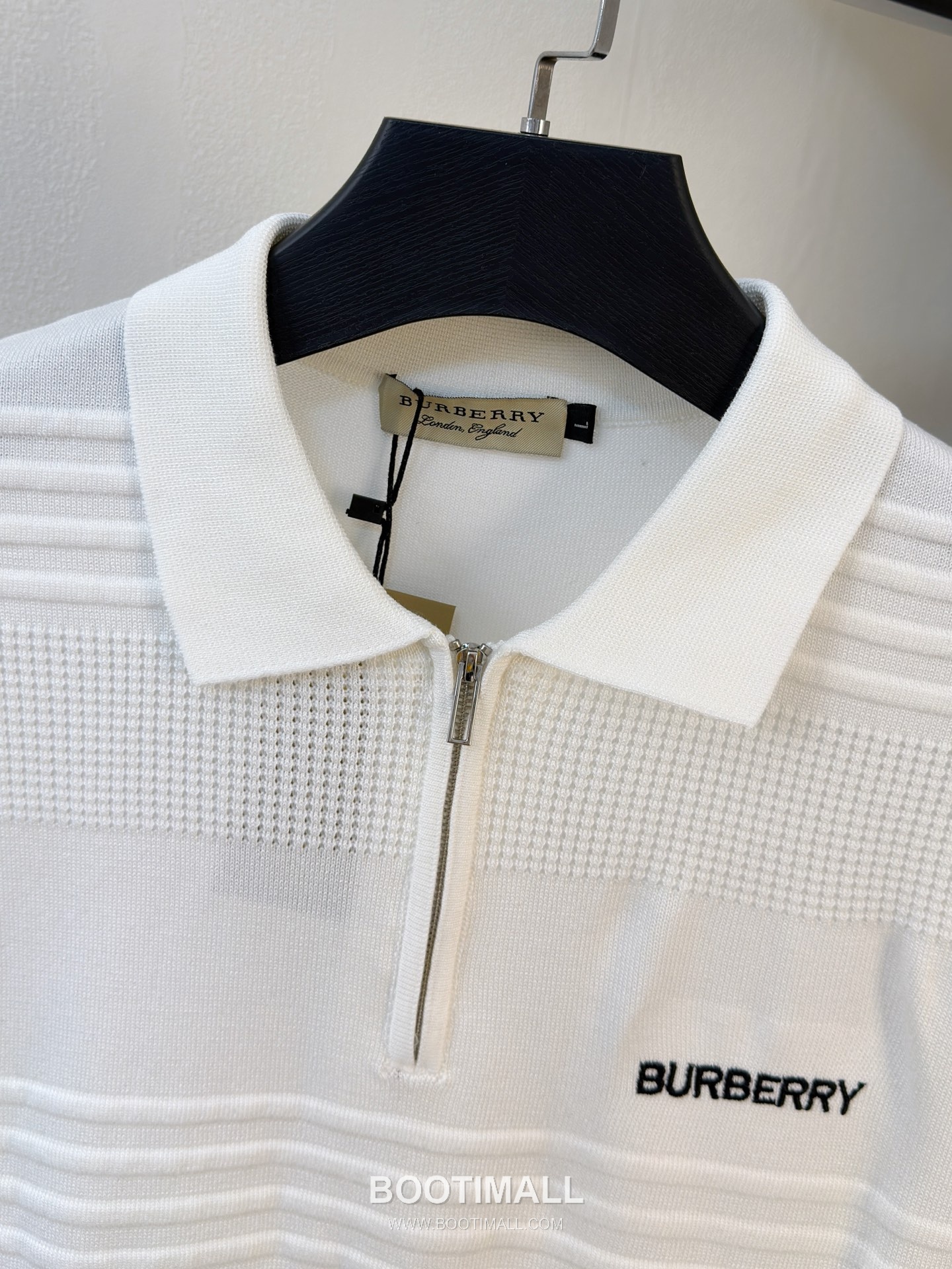 Burberry Elite Knit Short Sleeve T-Shirt 버버리 엘리트 니트 반팔 티셔츠 4