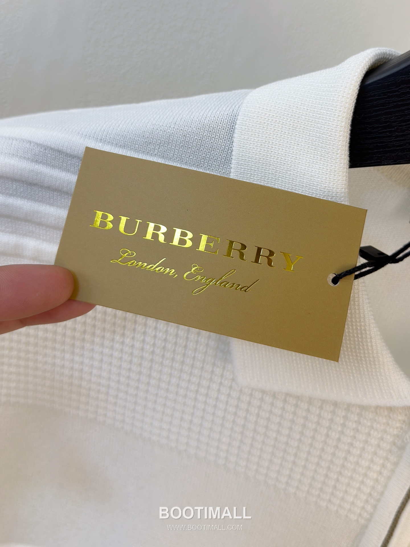 Burberry Elite Knit Short Sleeve T-Shirt 버버리 엘리트 니트 반팔 티셔츠 5