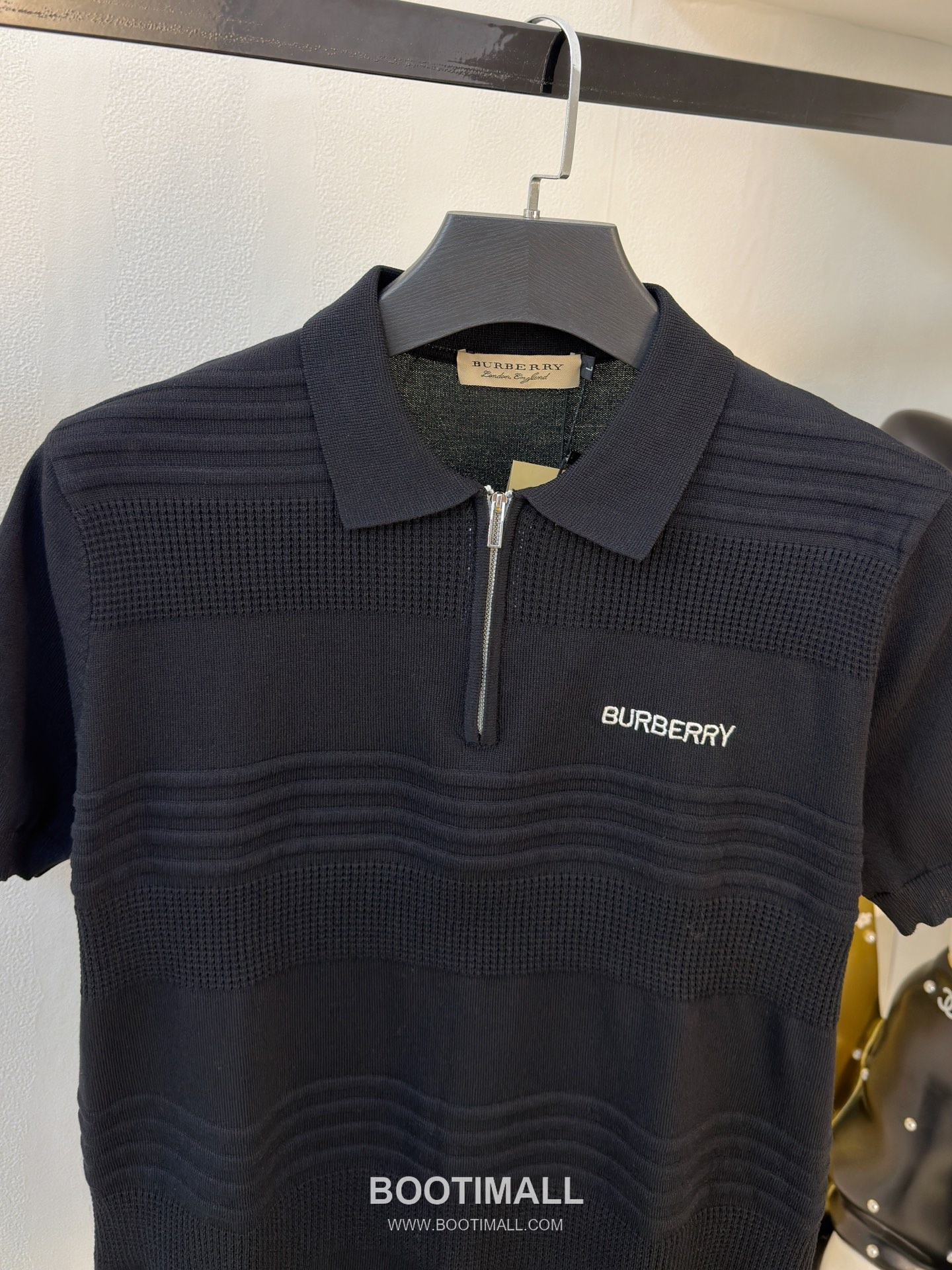 Burberry Elite Knit Short Sleeve T-Shirt 버버리 엘리트 니트 반팔 티셔츠 2