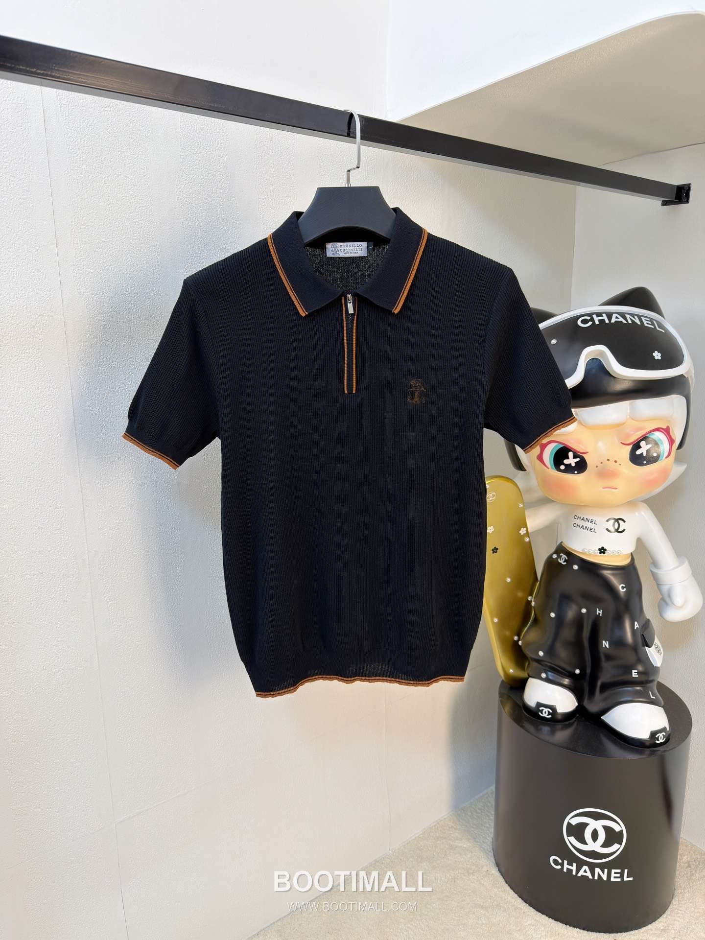 Bruti Premium Knit Short Sleeve T-Shirt Multi Color 브루티 프리미엄 니트 반팔 티셔츠 멀티 컬러 2