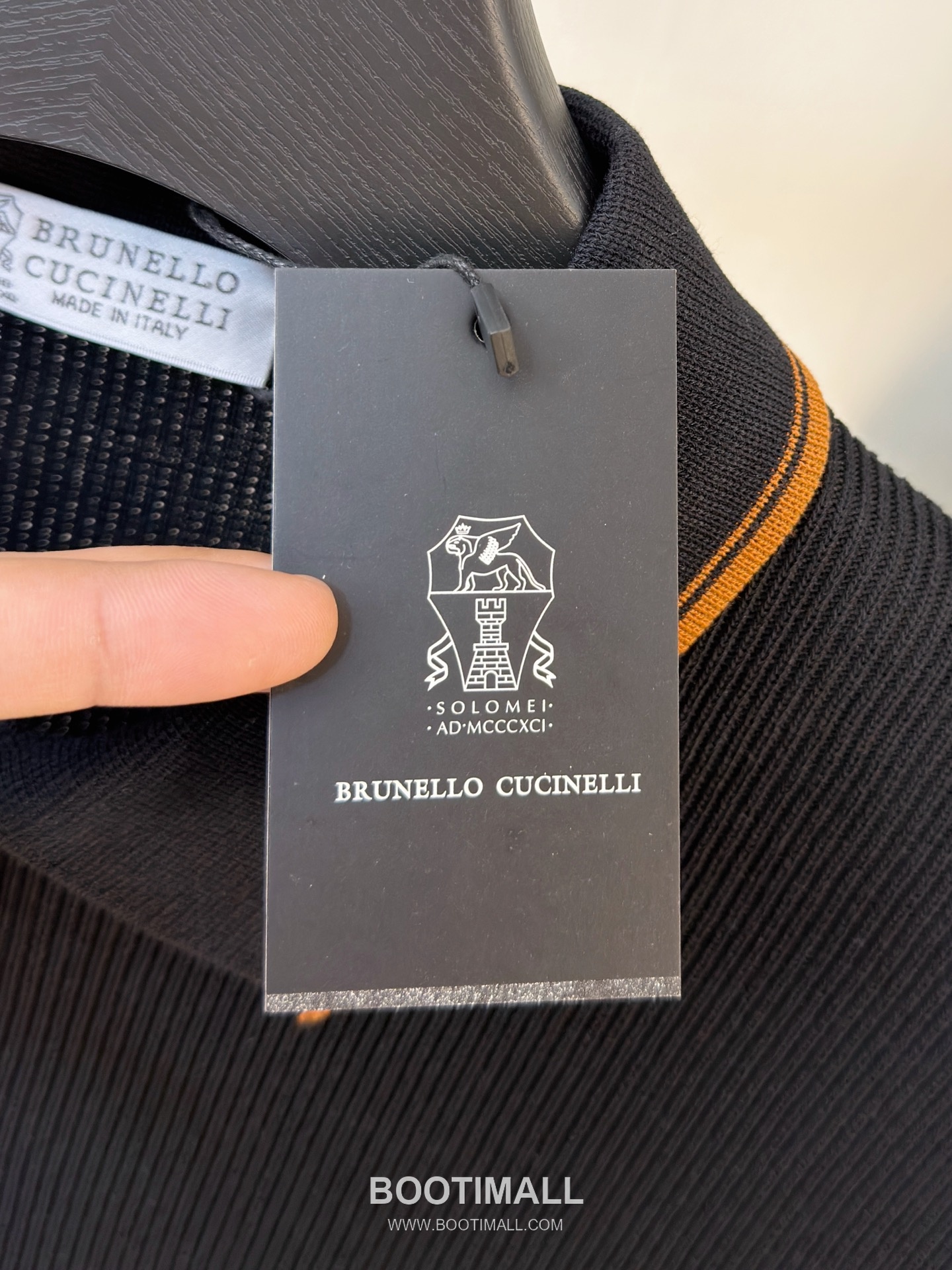 Bruti Premium Knit Short Sleeve T-Shirt Multi Color 브루티 프리미엄 니트 반팔 티셔츠 멀티 컬러 5