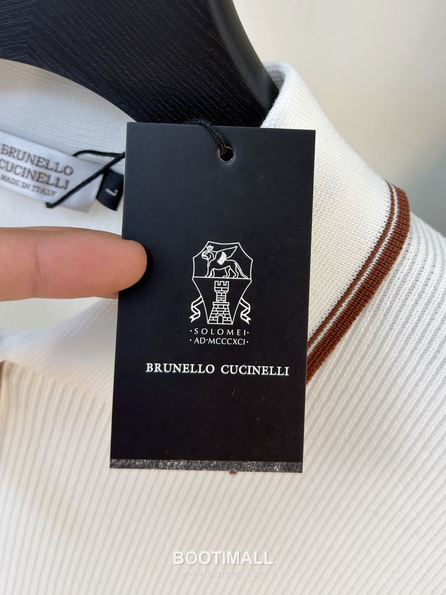 Bruti Premium Knit Short Sleeve T-Shirt Multi Color 브루티 프리미엄 니트 반팔 티셔츠 멀티 컬러 4