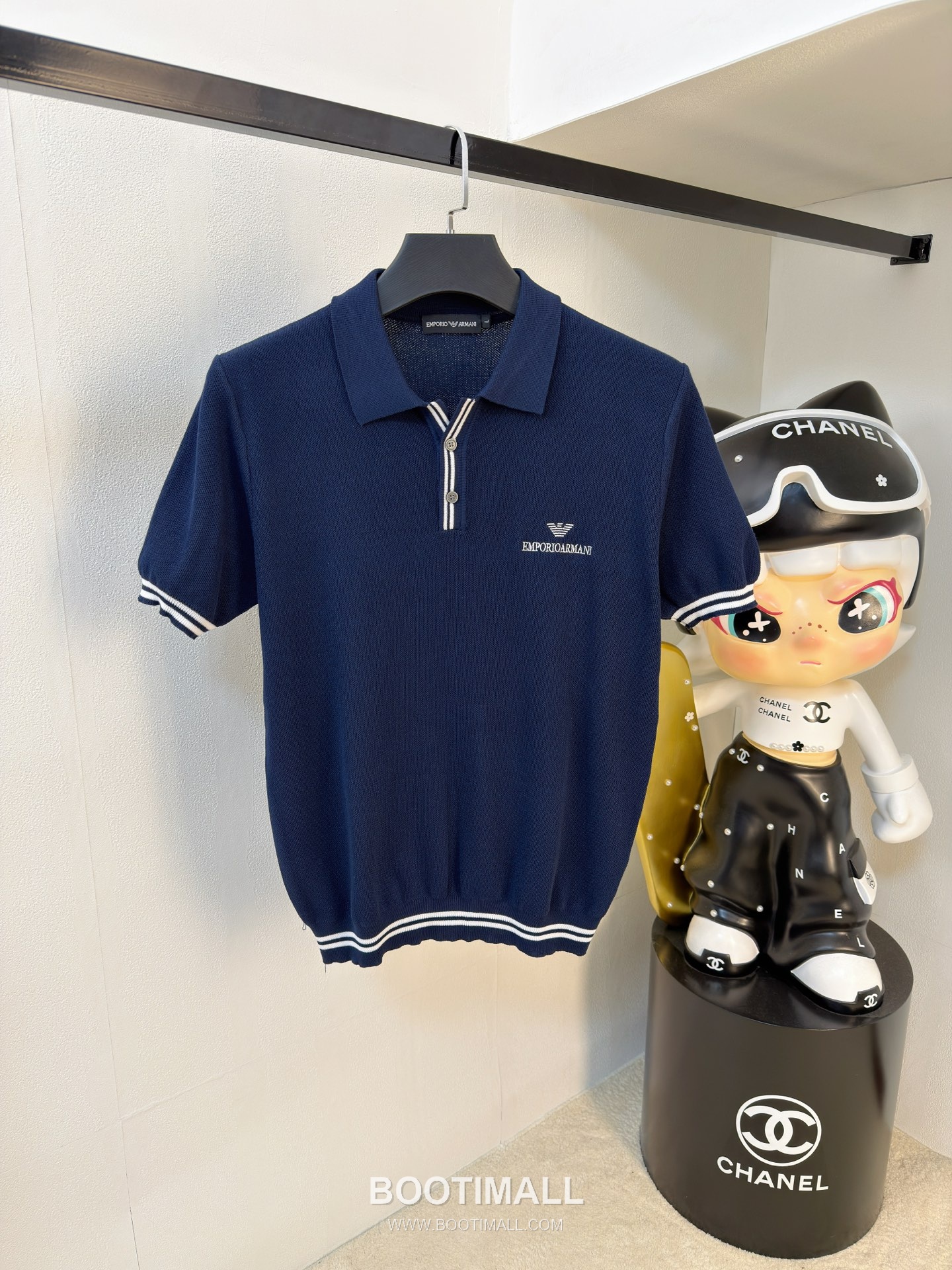 Armani Cotton Knit Short Sleeve T-Shirt 아르마니 코튼 니트 반팔 티셔츠 2