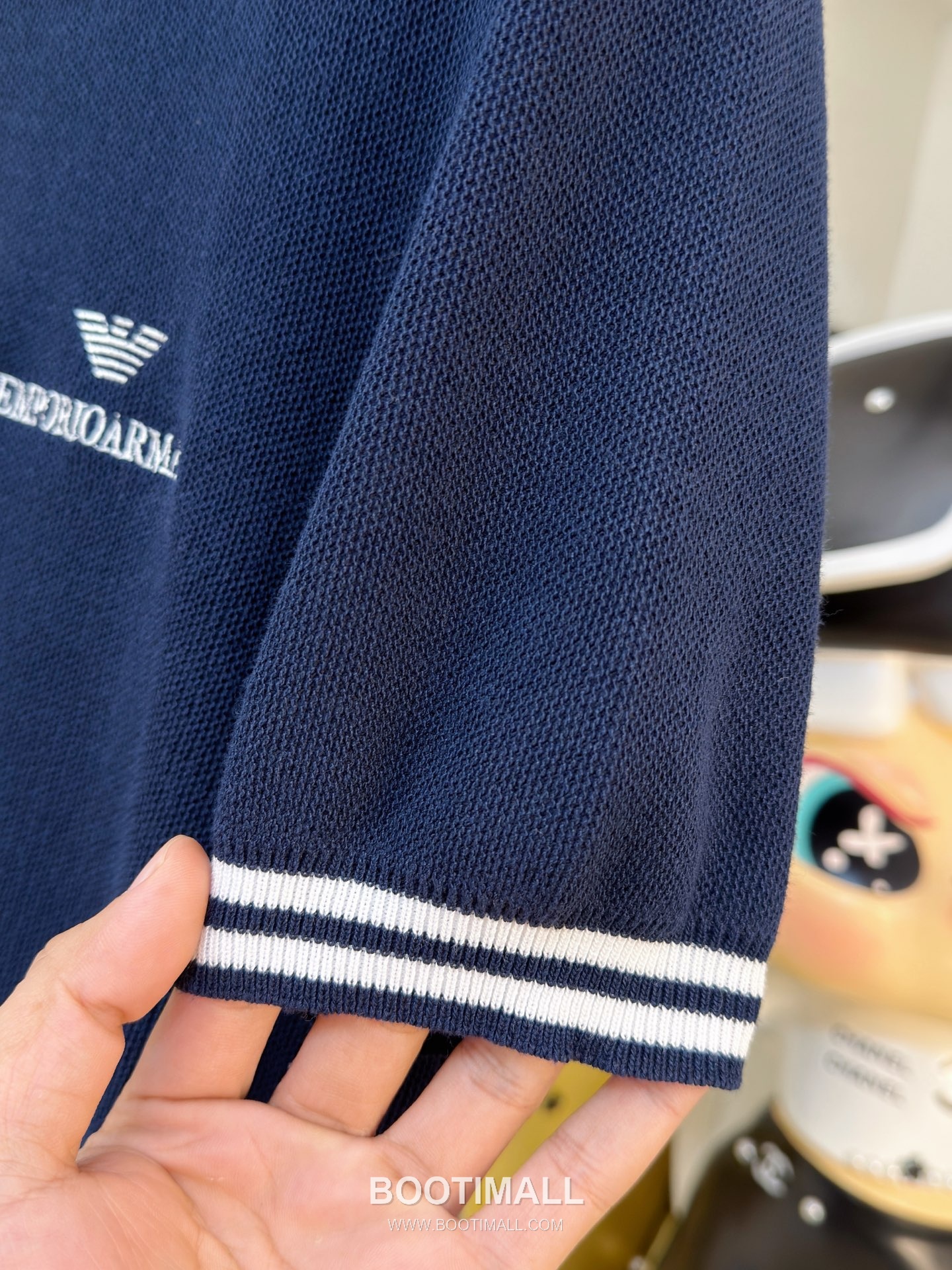 Armani Cotton Knit Short Sleeve T-Shirt 아르마니 코튼 니트 반팔 티셔츠 7