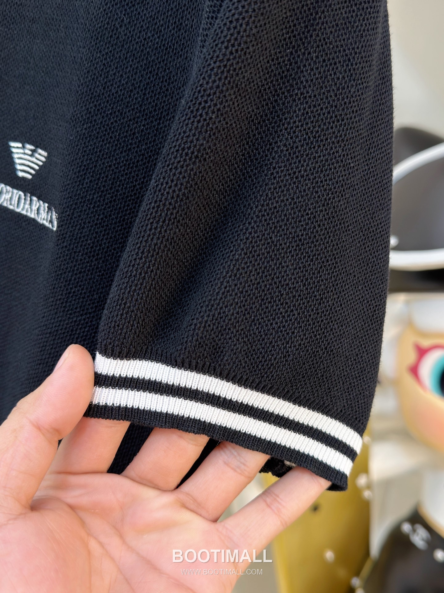 Armani Cotton Knit Short Sleeve T-Shirt 아르마니 코튼 니트 반팔 티셔츠 5