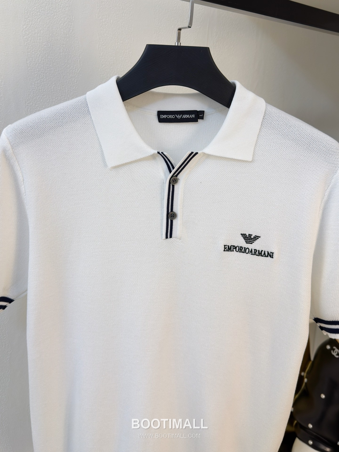 Armani Cotton Knit Short Sleeve T-Shirt 아르마니 코튼 니트 반팔 티셔츠 2