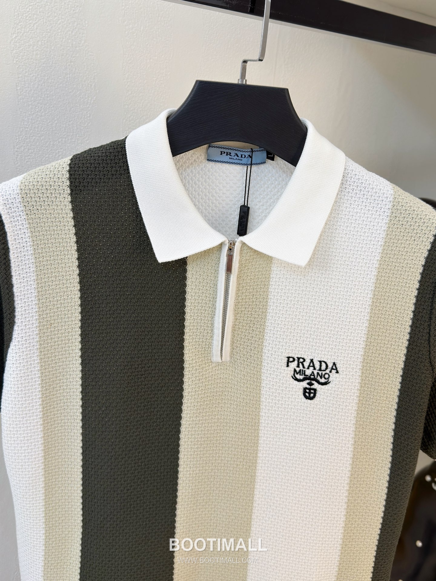 Prada Premium Knit Short Sleeve T-Shirt 프라다 프리미엄 니트 반팔 티셔츠 3