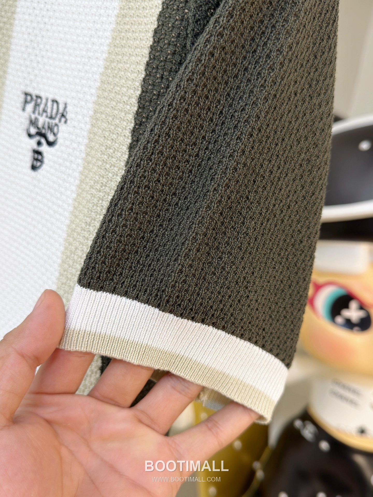 Prada Premium Knit Short Sleeve T-Shirt 프라다 프리미엄 니트 반팔 티셔츠 7