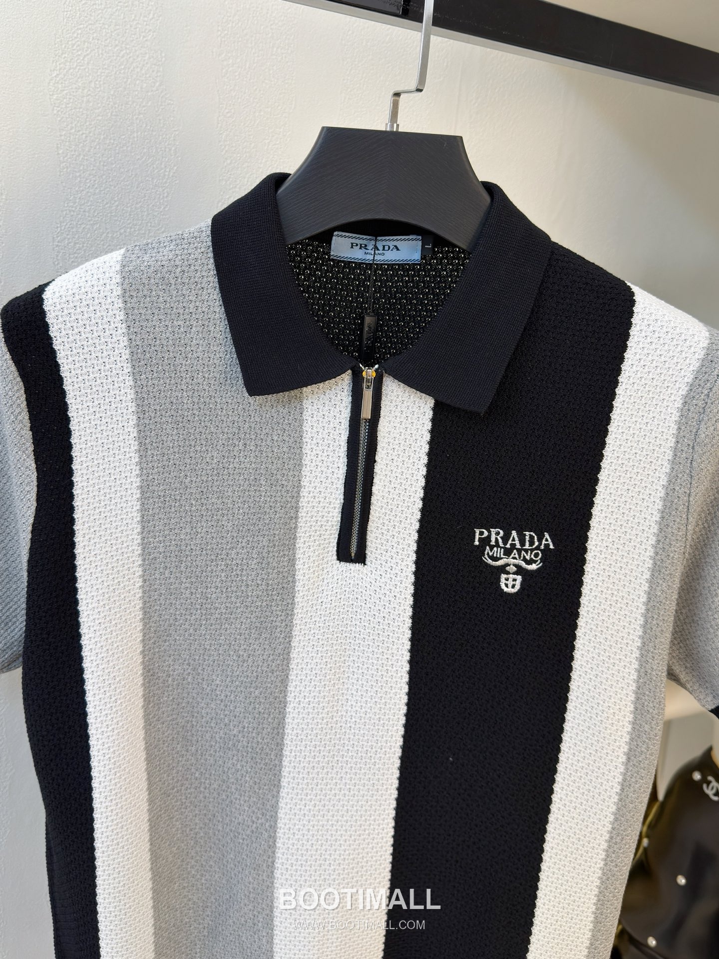 Prada Premium Knit Short Sleeve T-Shirt 프라다 프리미엄 니트 반팔 티셔츠 2