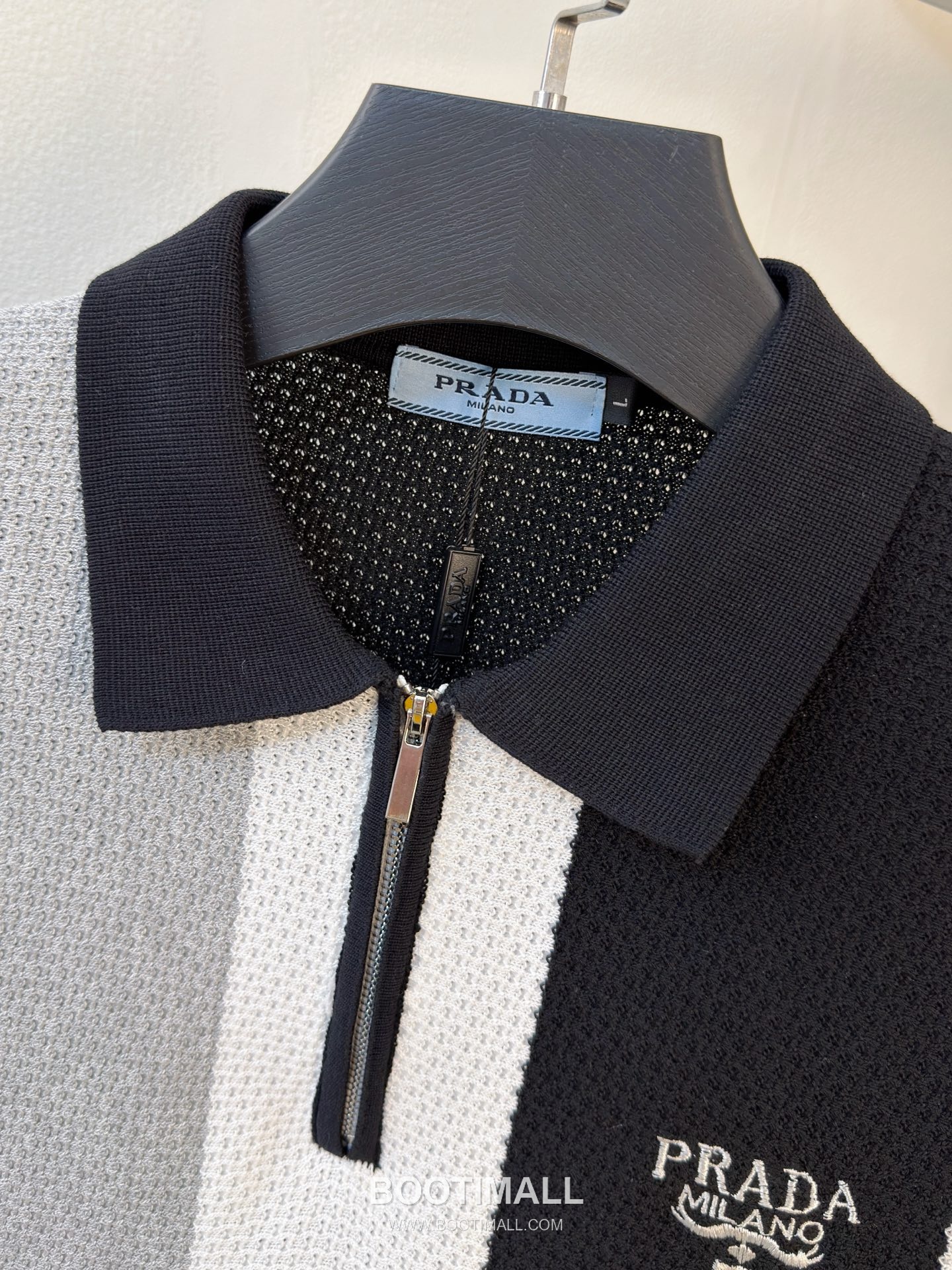 Prada Premium Knit Short Sleeve T-Shirt 프라다 프리미엄 니트 반팔 티셔츠 3