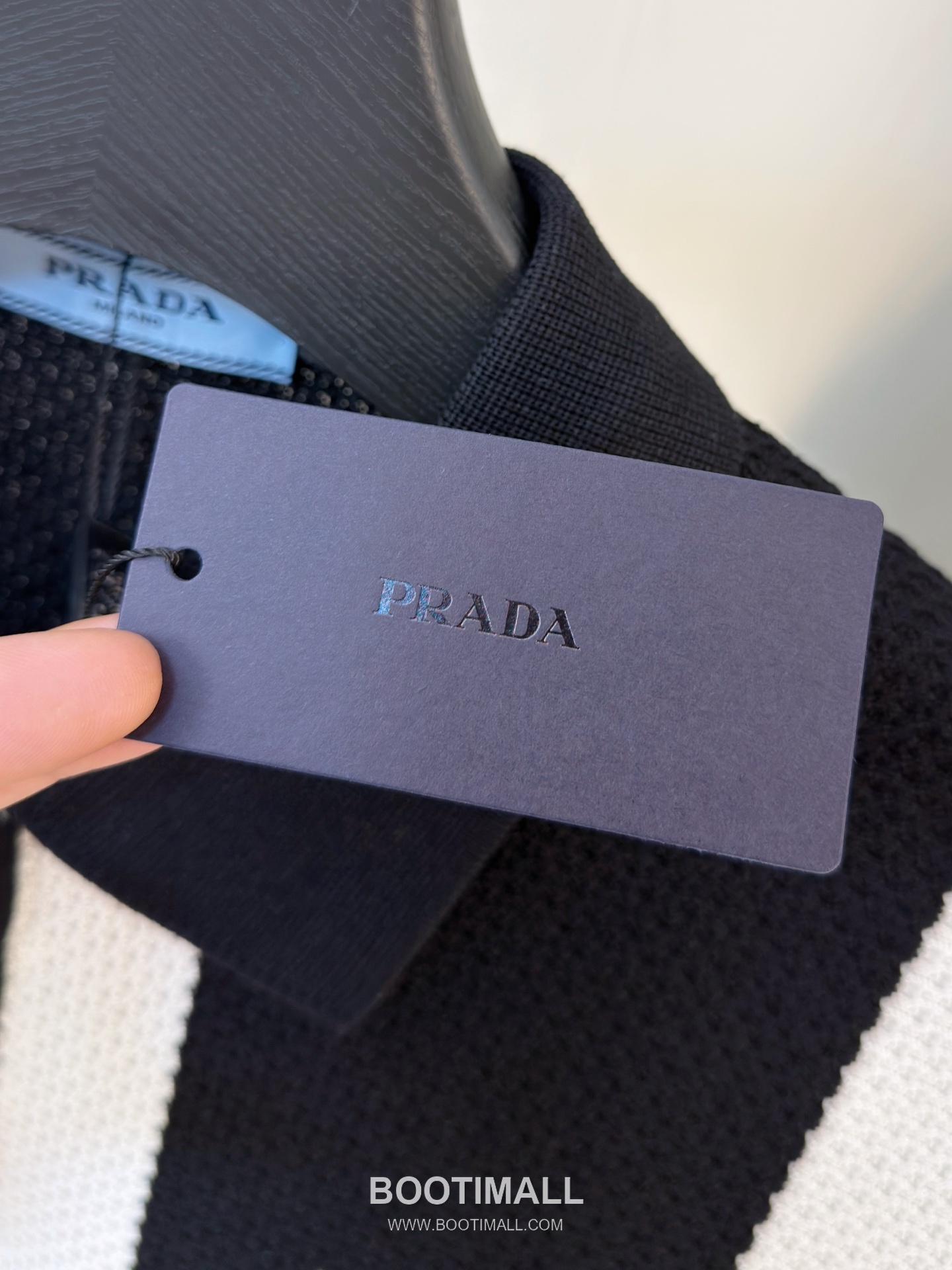 Prada Premium Knit Short Sleeve T-Shirt 프라다 프리미엄 니트 반팔 티셔츠 4