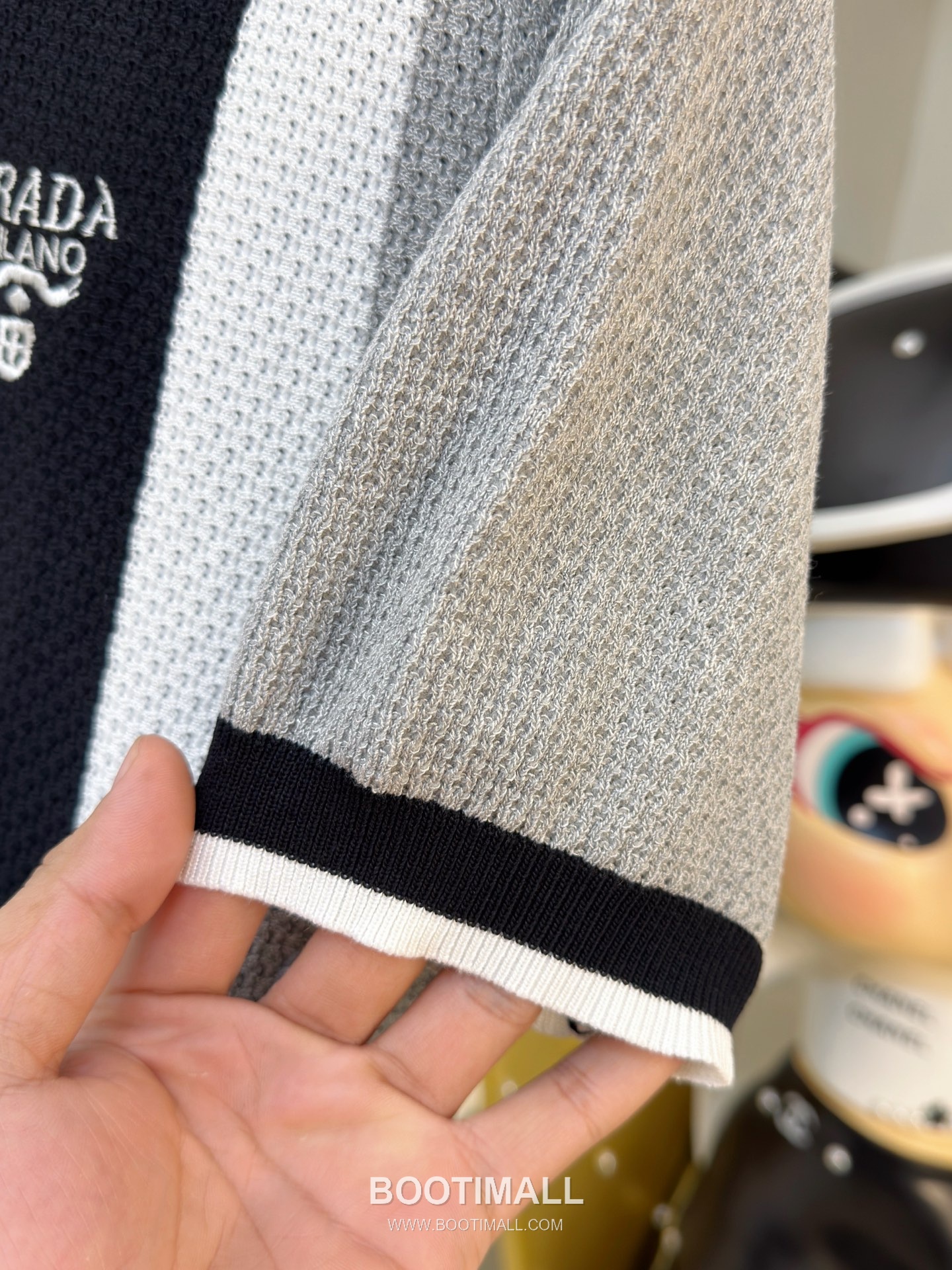 Prada Premium Knit Short Sleeve T-Shirt 프라다 프리미엄 니트 반팔 티셔츠 6