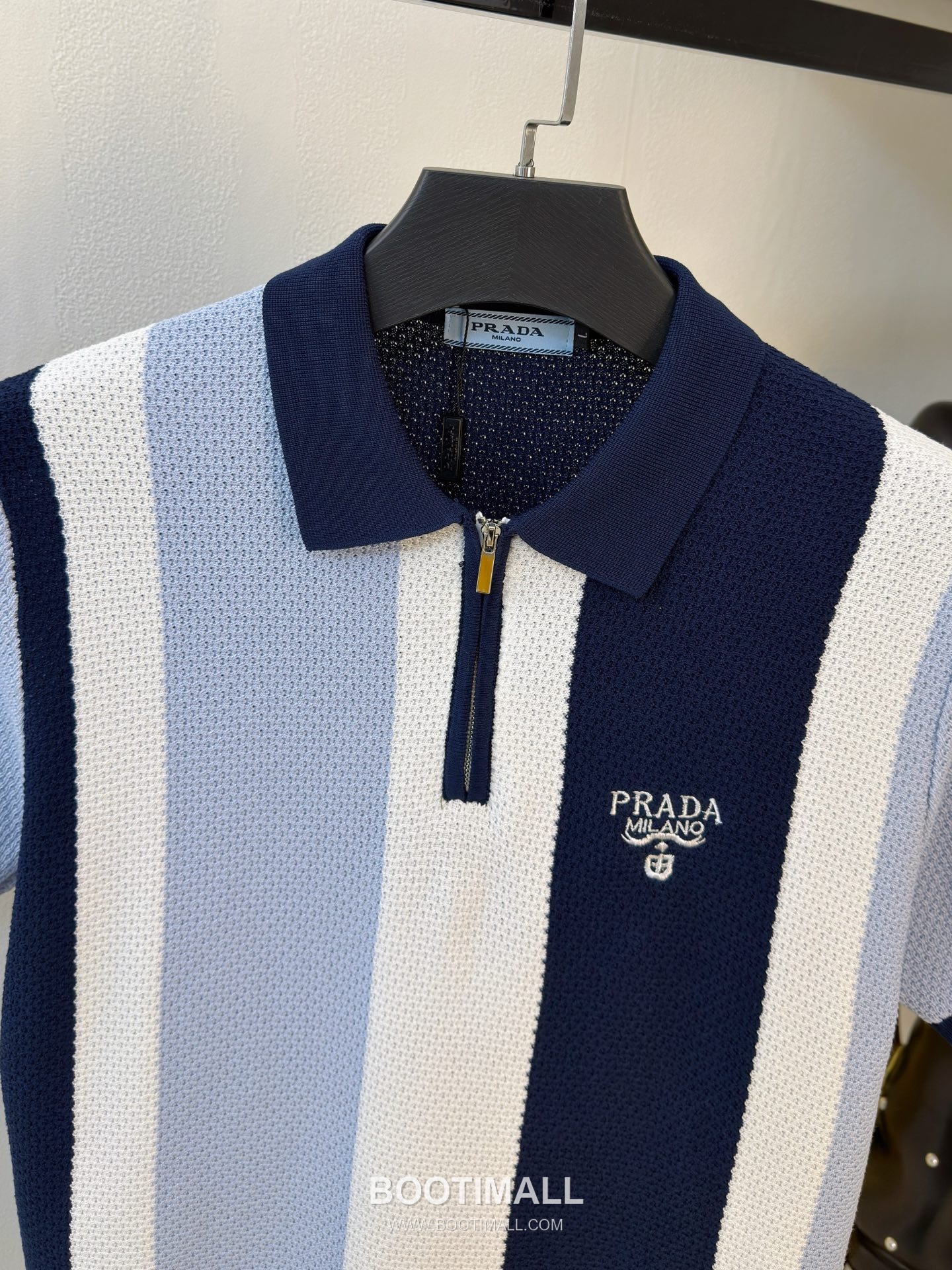 Prada Premium Knit Short Sleeve T-Shirt 프라다 프리미엄 니트 반팔 티셔츠 2