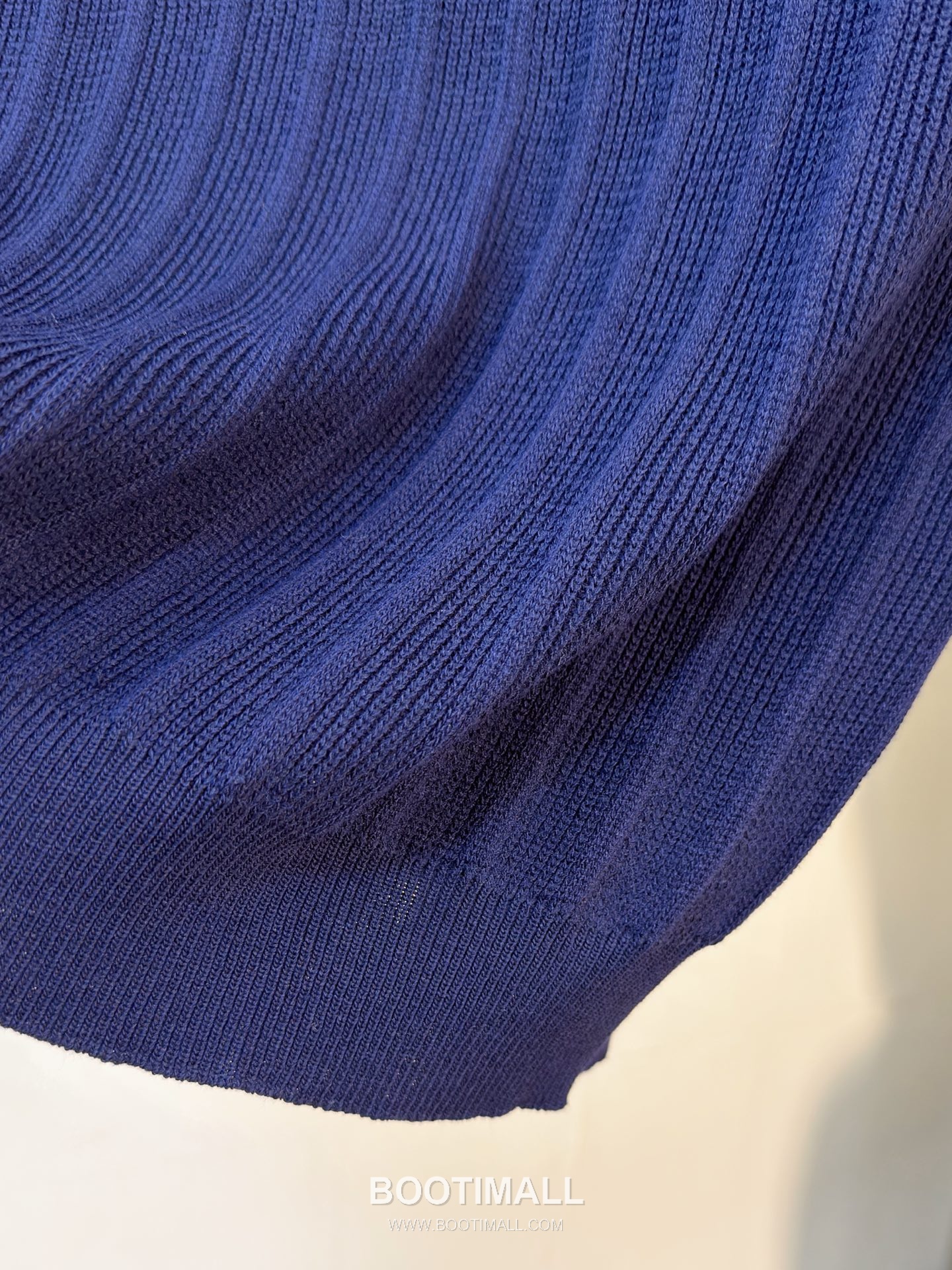 Loewe Premium Knit Short Sleeve T-Shirt Navy 로에베 프리미엄 니트 반팔 티셔츠 네이비 8