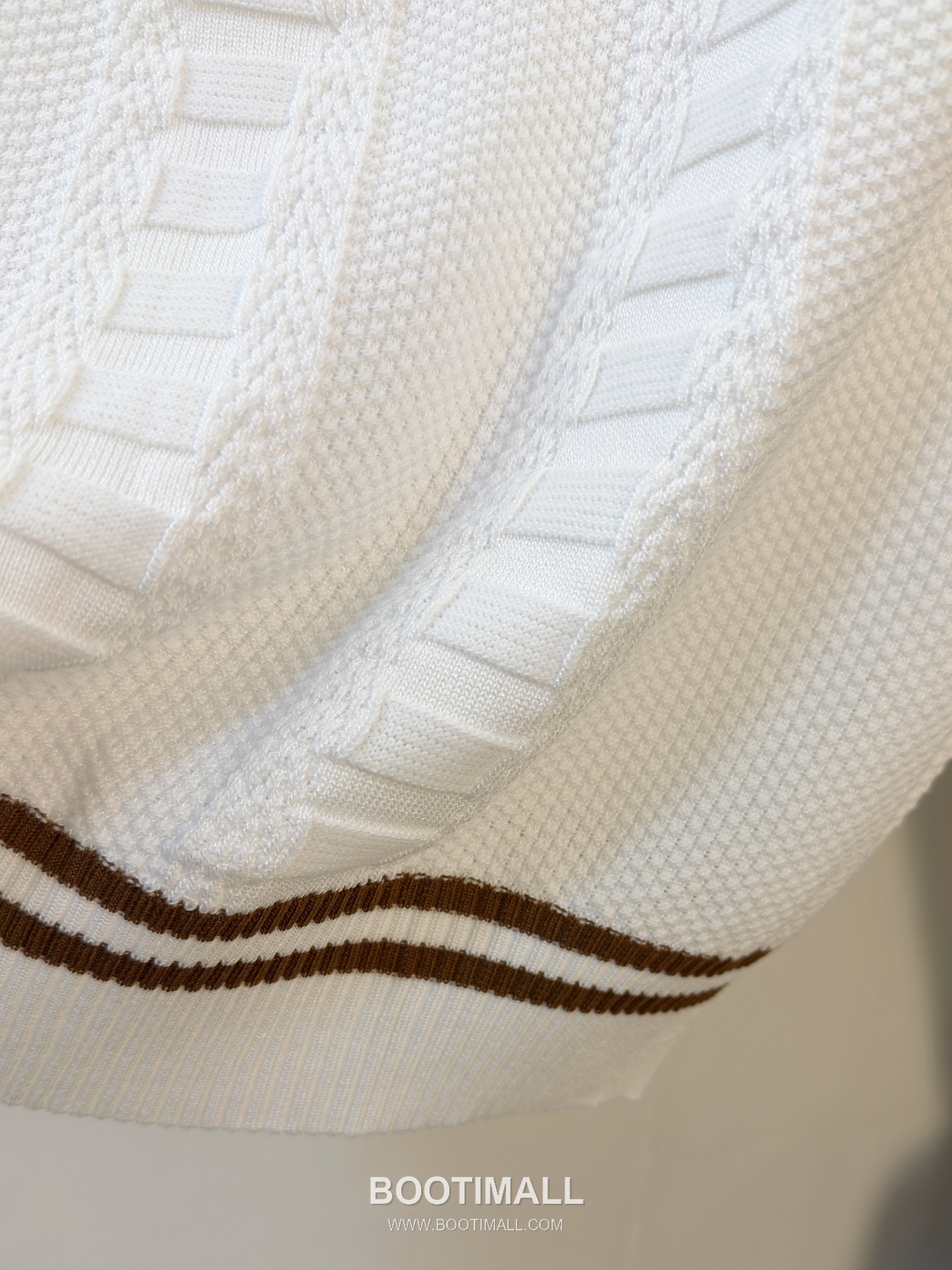 Zegna Knit Short Sleeve T-Shirt Navy 제냐 니트 반팔 티셔츠 네이비 7