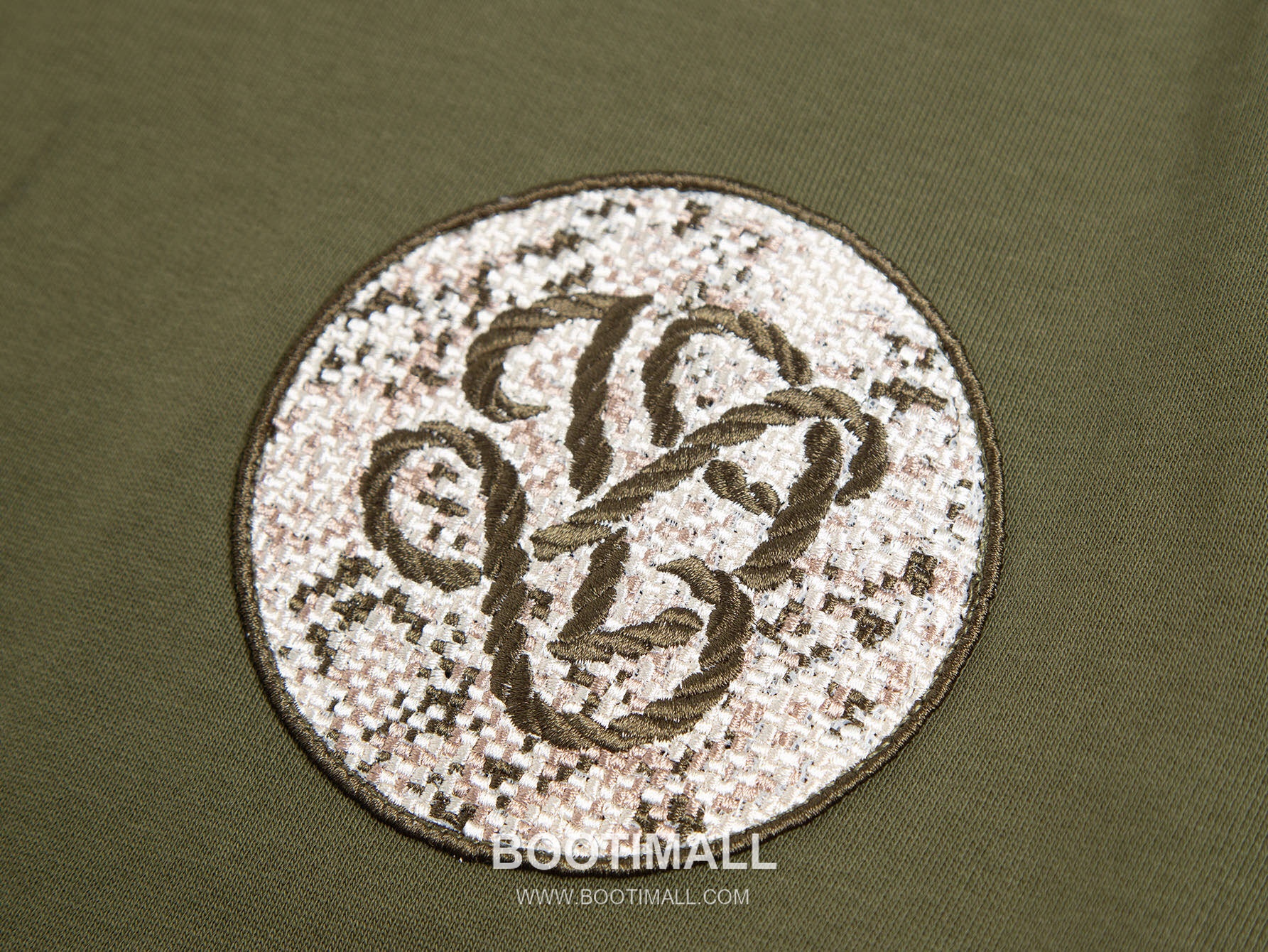 Louis Vuitton Badge Embroidered Checkerboard Terry Cotton T-Shirt 루이비통 배지 자수 체커보드 테리 코튼 티셔츠 3