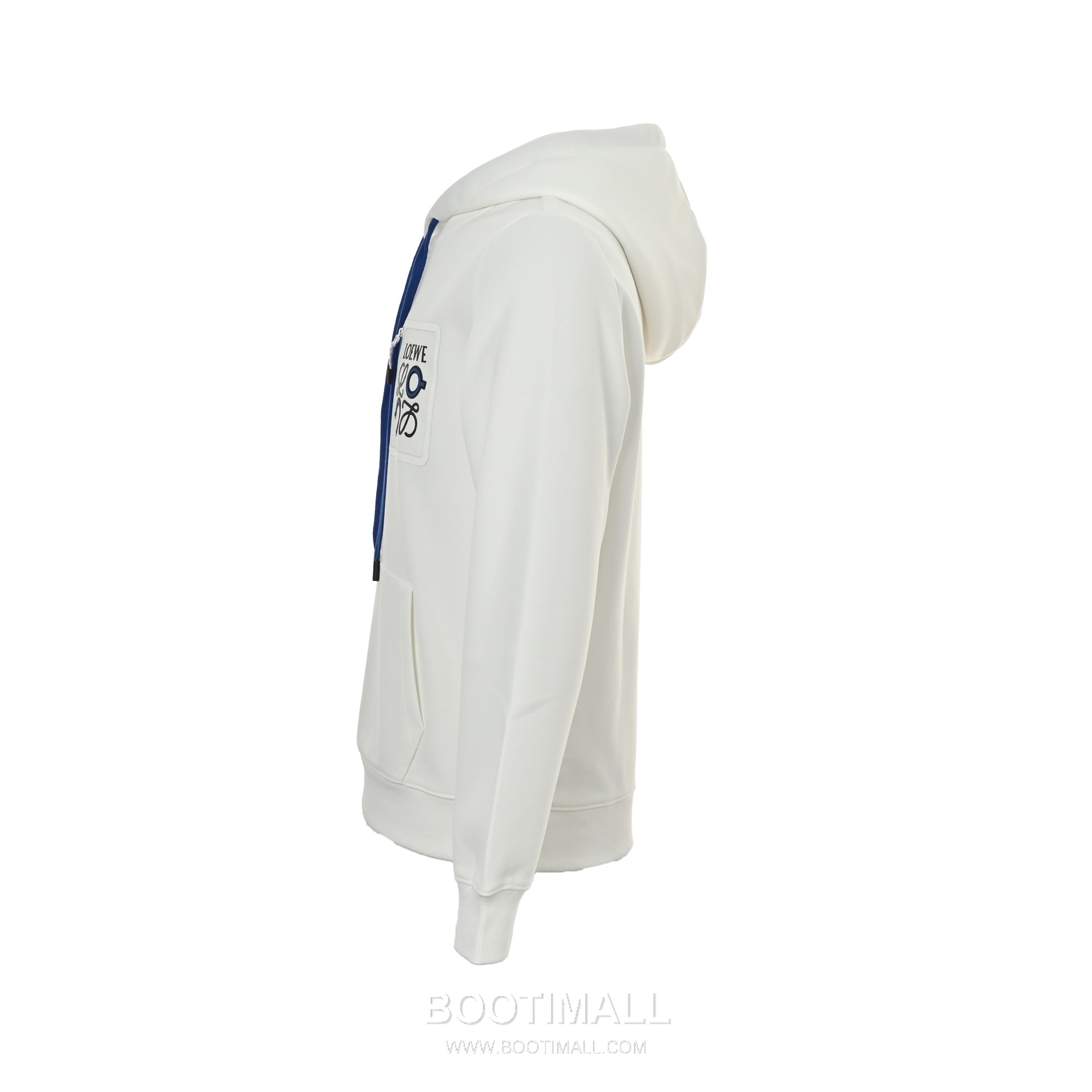 Loewe On Running Collaboration Pocket Logo Hoodie Navy Blue 로에베 온 러닝 컬래버레이션 포켓 로고 후드 네이비 블루 2