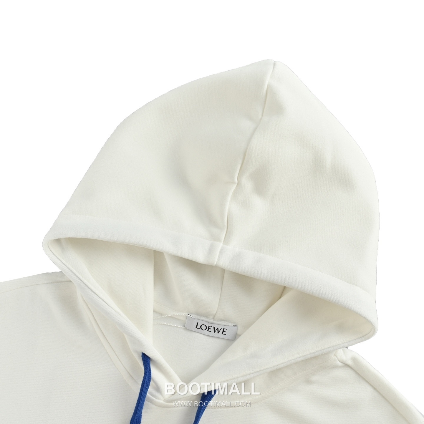 Loewe On Running Collaboration Pocket Logo Hoodie Navy Blue 로에베 온 러닝 컬래버레이션 포켓 로고 후드 네이비 블루 4