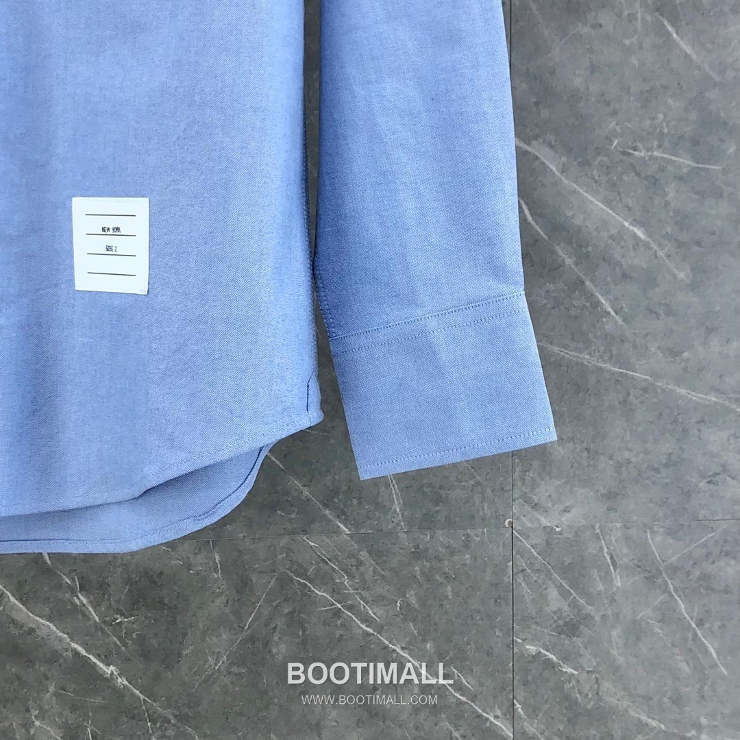 Thom Browne Oxford Camouflage Pocket Shirt White Blue 톰브라운 옥스포드 카무플라주 포켓 셔츠 화이트 블루 7