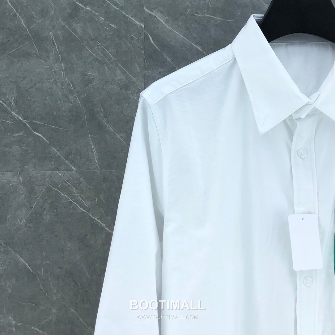 Thom Browne Oxford Camouflage Pocket Shirt White Blue 톰브라운 옥스포드 카무플라주 포켓 셔츠 화이트 블루 5