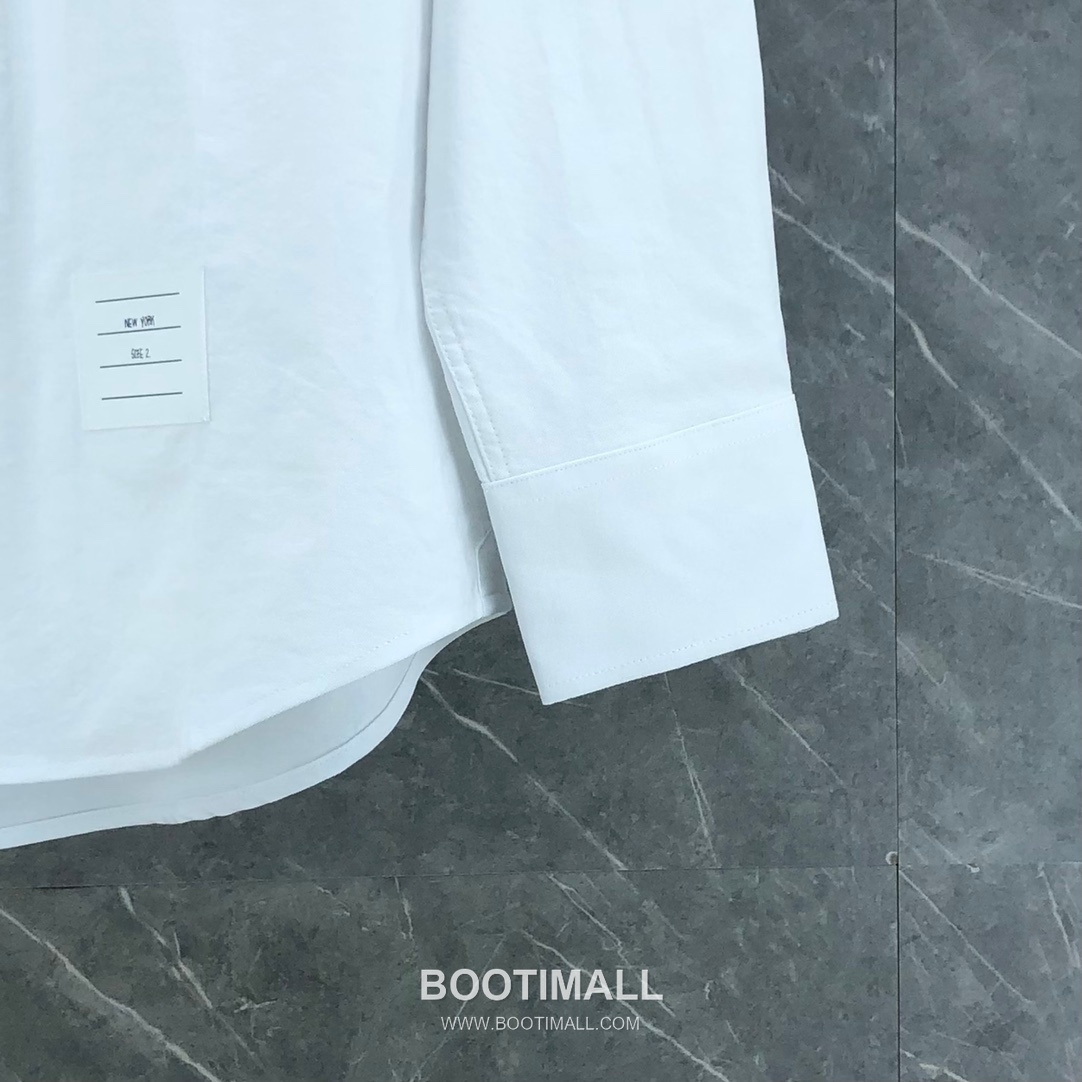 Thom Browne Oxford Camouflage Pocket Shirt White Blue 톰브라운 옥스포드 카무플라주 포켓 셔츠 화이트 블루 7