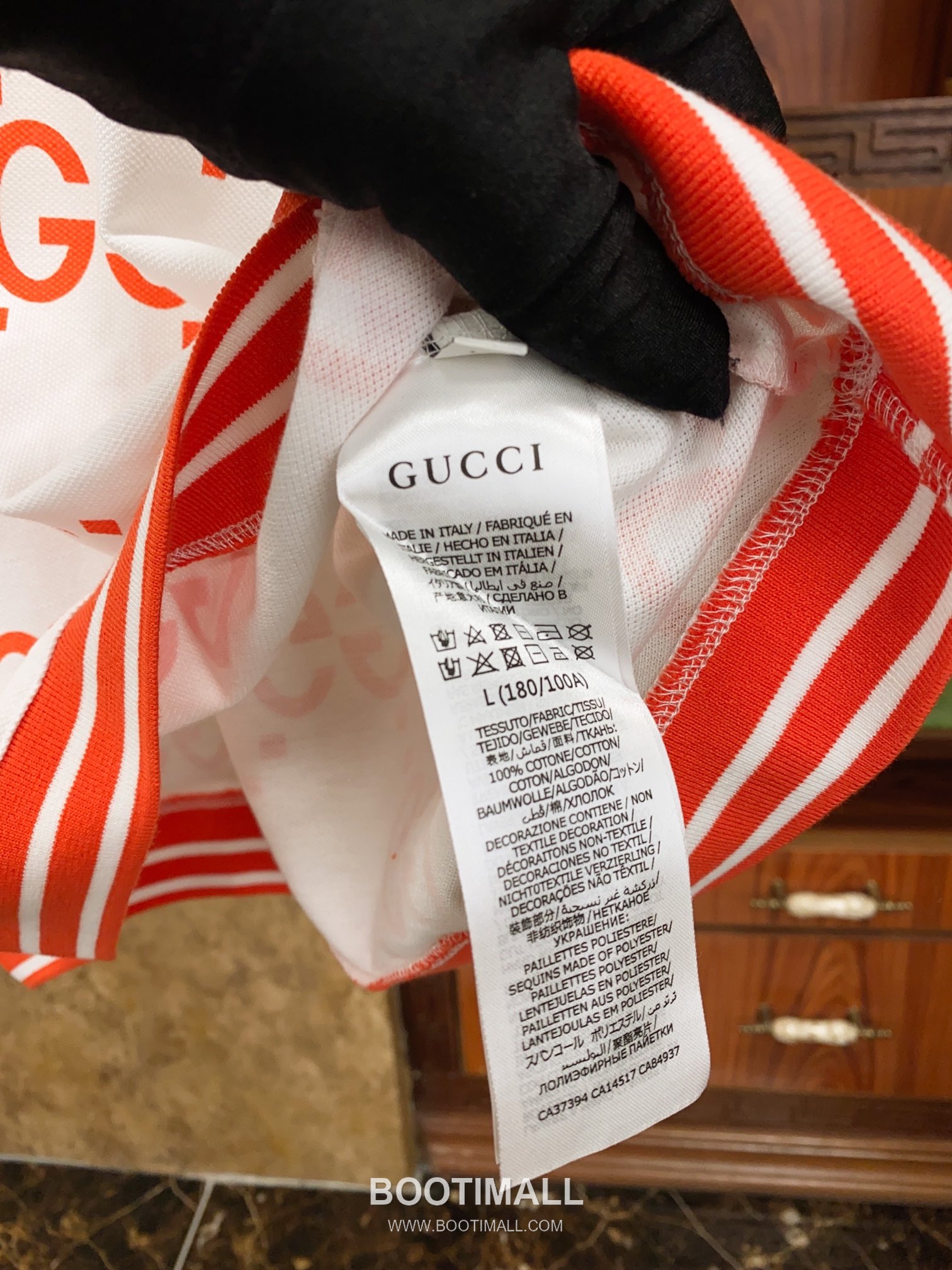 Gucci Embroidered Logo Pique Cotton Polo Shirt 구찌 엠브로이더드 로고 피케 코튼 폴로 셔츠 8