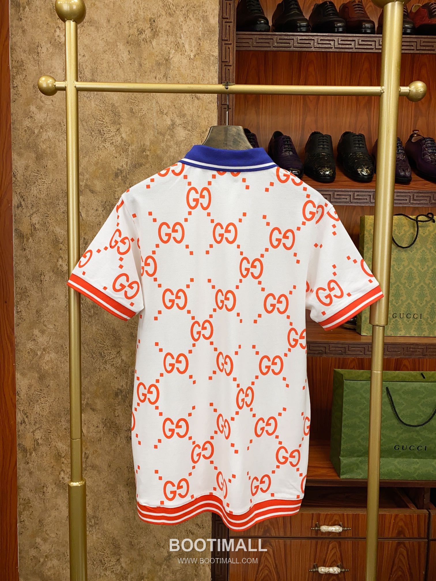 Gucci Embroidered Logo Pique Cotton Polo Shirt 구찌 엠브로이더드 로고 피케 코튼 폴로 셔츠 9