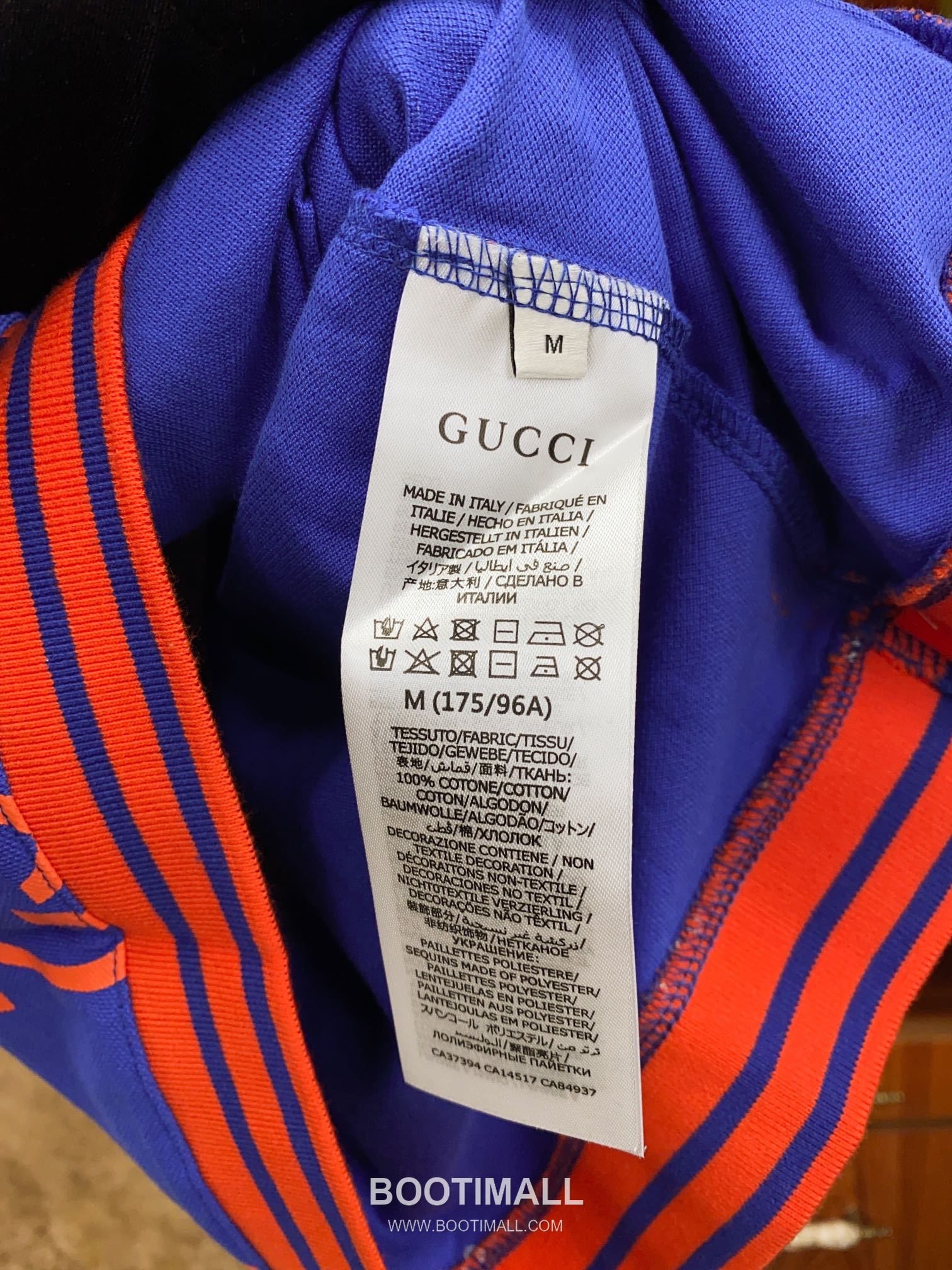 Gucci Embroidered Logo Pique Cotton Polo Shirt 구찌 엠브로이더드 로고 피케 코튼 폴로 셔츠 7