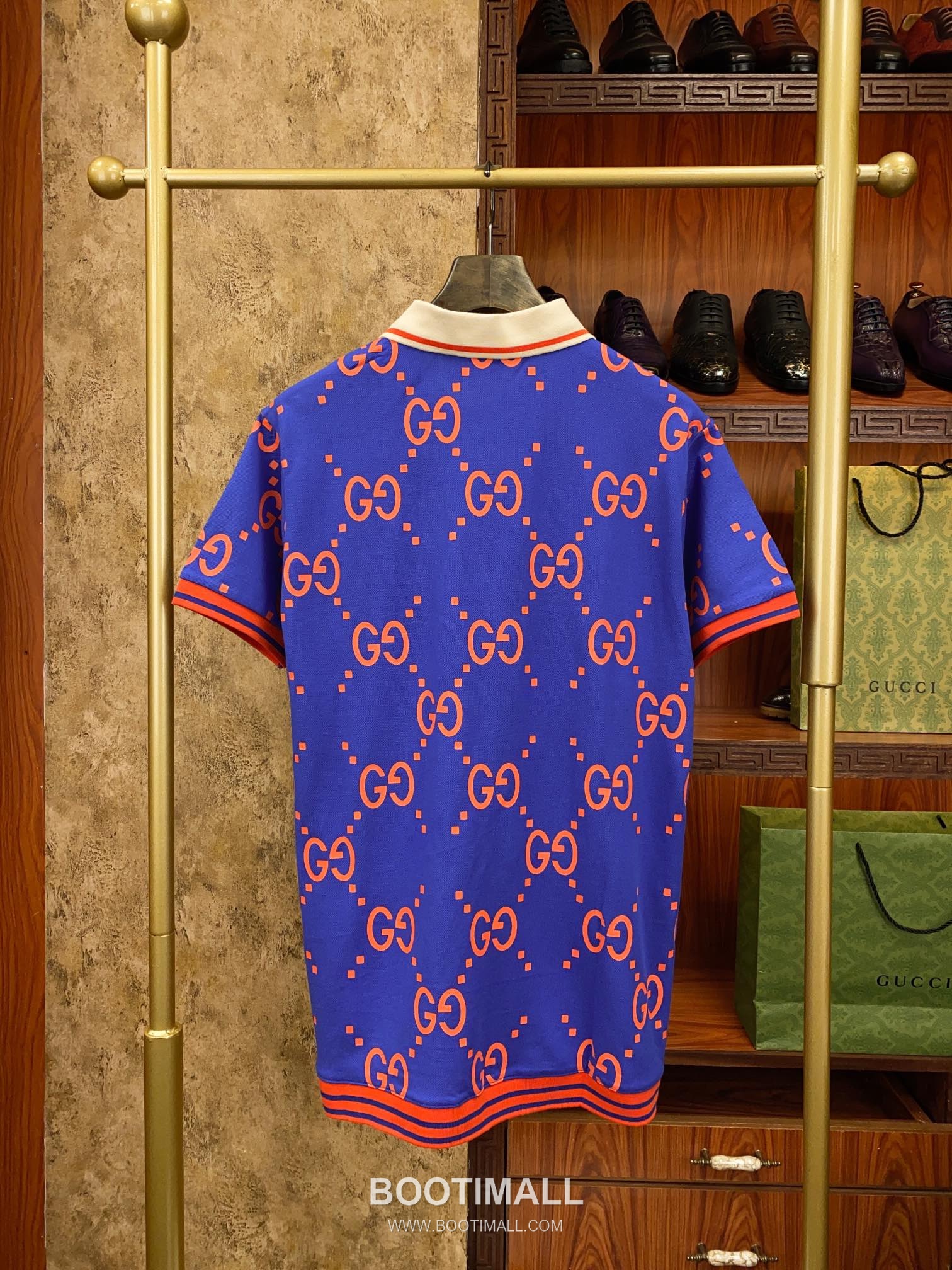 Gucci Embroidered Logo Pique Cotton Polo Shirt 구찌 엠브로이더드 로고 피케 코튼 폴로 셔츠 8
