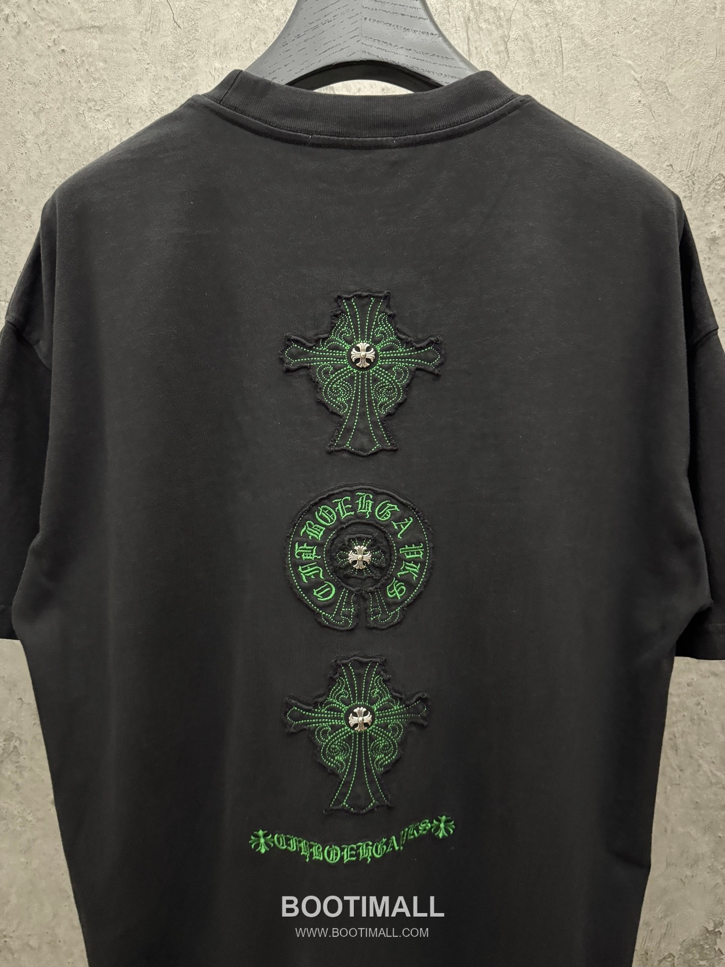 Chrome Hearts Embroidered Cross Logo Short Sleeve T-Shirt 크롬하츠 자수 크로스 로고 반팔 티셔츠 7