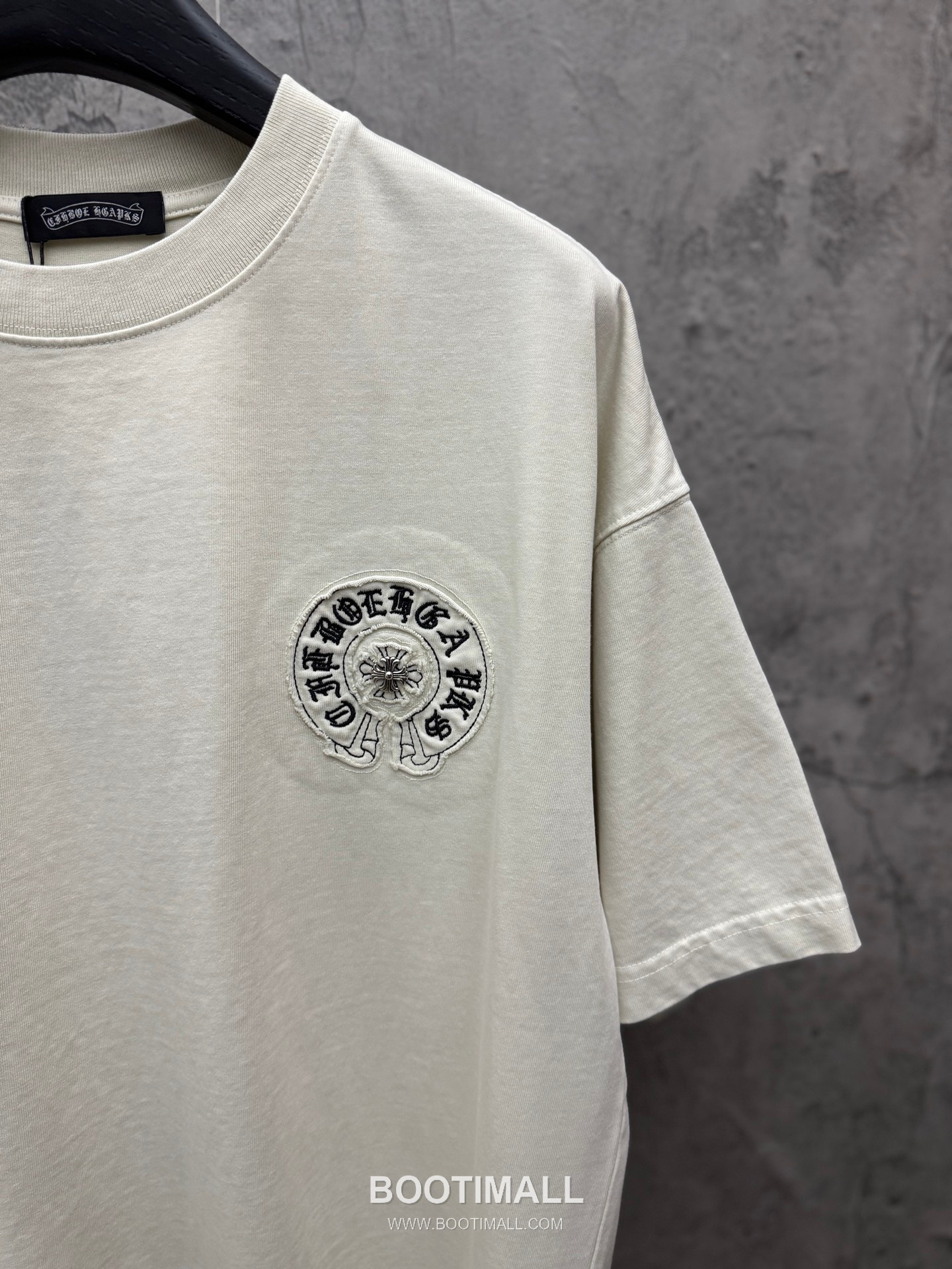Chrome Hearts Embroidered Cross Logo Short Sleeve T-Shirt 크롬하츠 자수 크로스 로고 반팔 티셔츠 5
