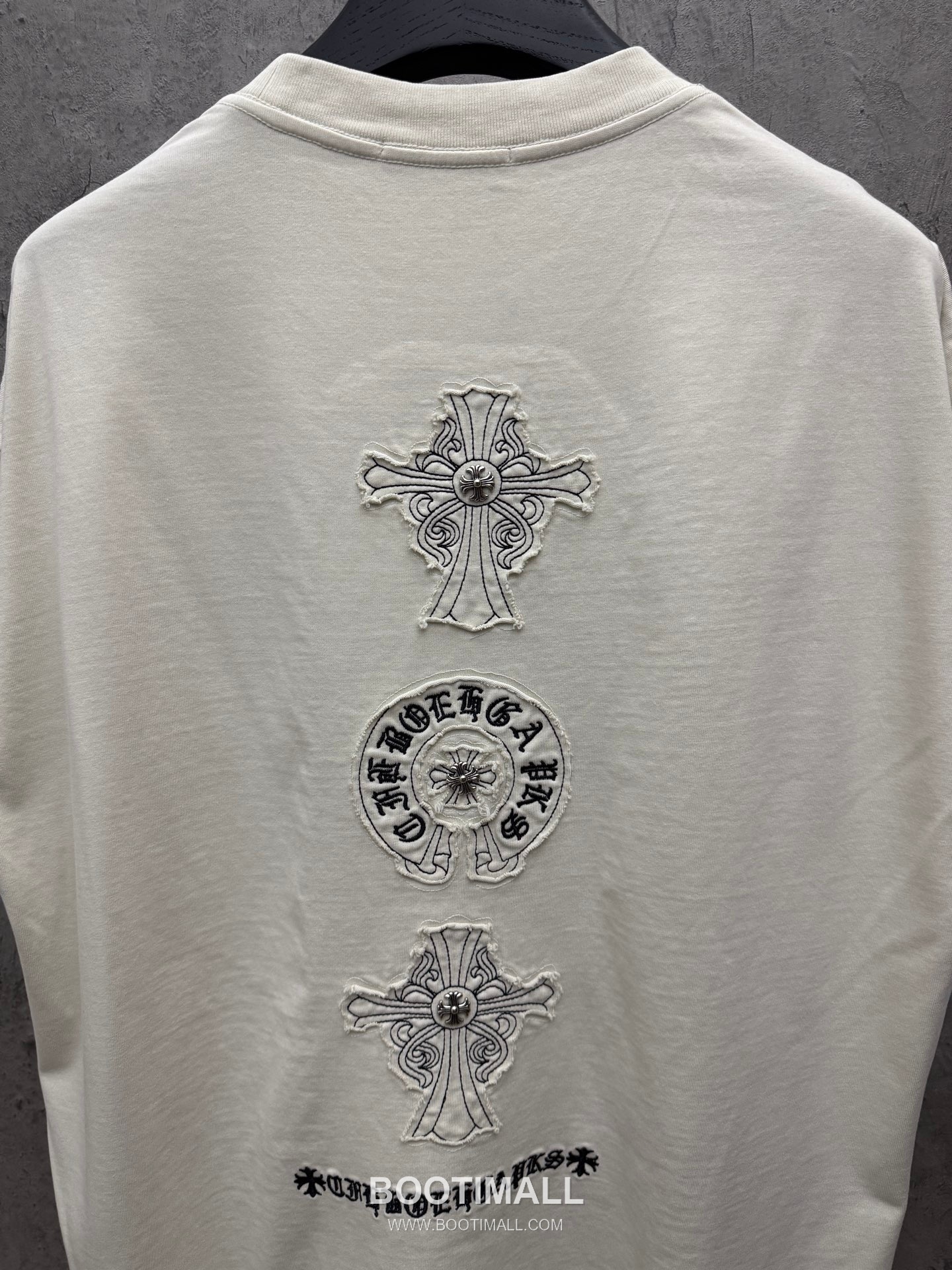 Chrome Hearts Embroidered Cross Logo Short Sleeve T-Shirt 크롬하츠 자수 크로스 로고 반팔 티셔츠 7