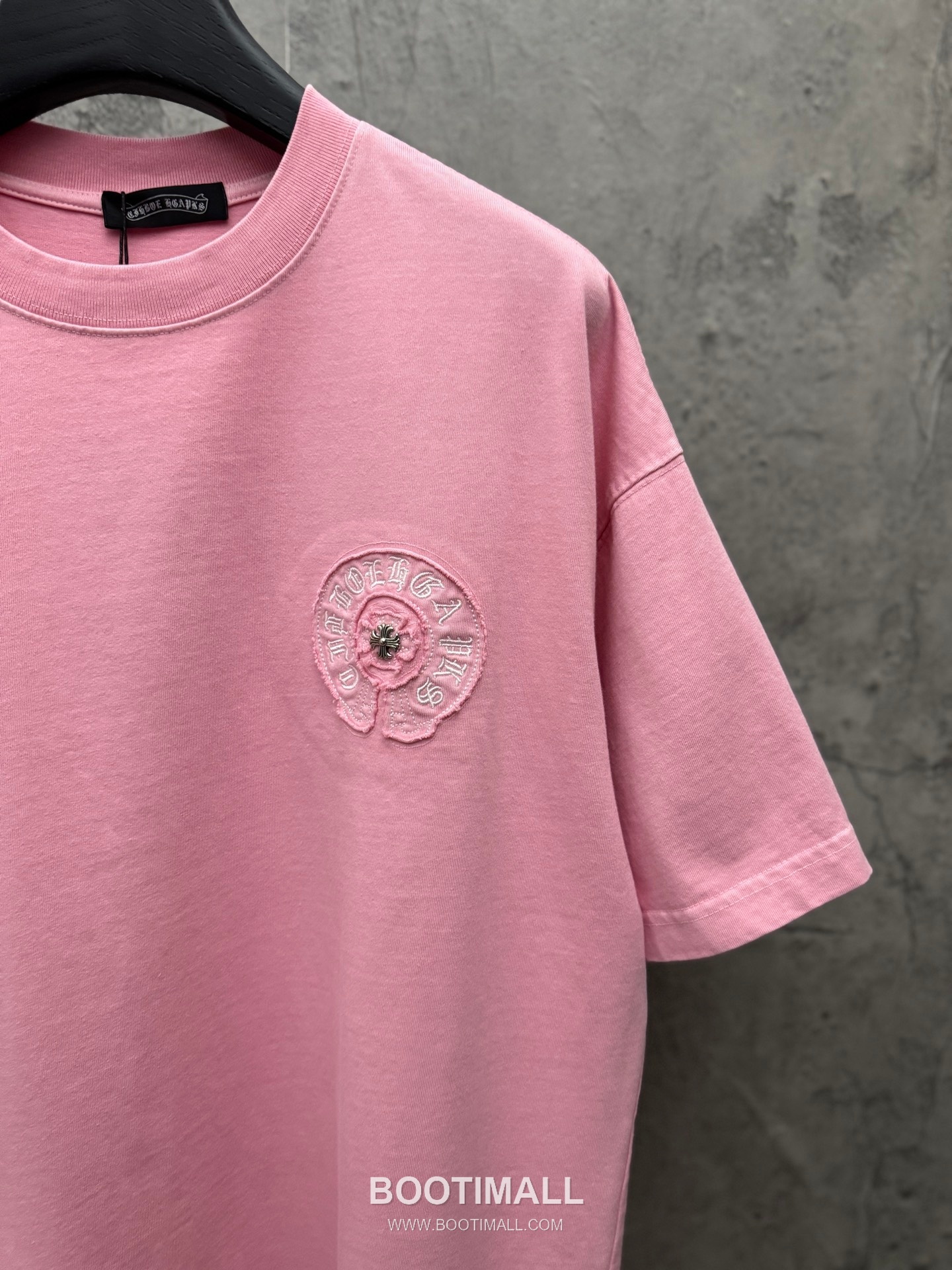 Chrome Hearts Embroidered Cross Logo Short Sleeve T-Shirt 크롬하츠 자수 크로스 로고 반팔 티셔츠 5