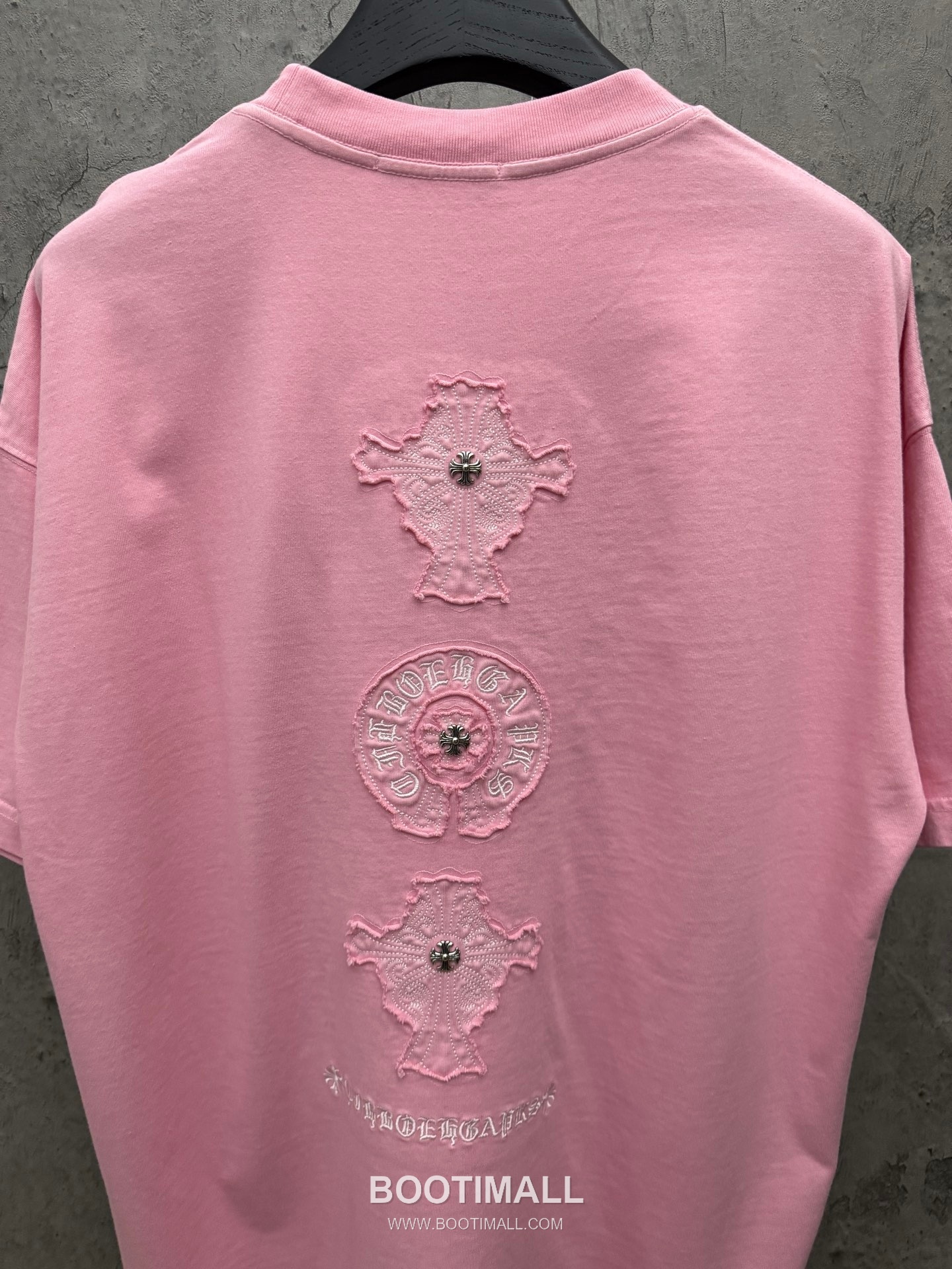 Chrome Hearts Embroidered Cross Logo Short Sleeve T-Shirt 크롬하츠 자수 크로스 로고 반팔 티셔츠 7