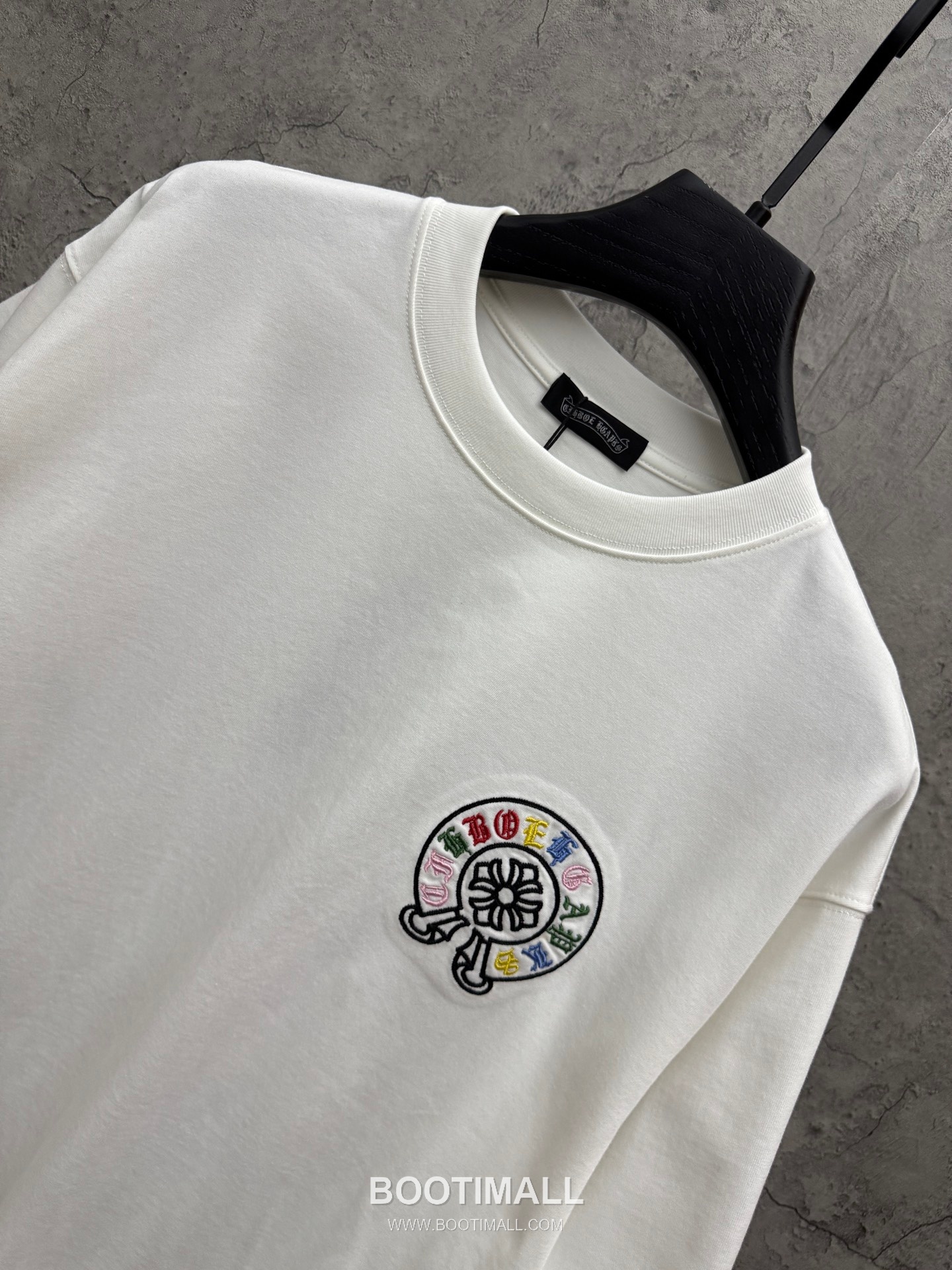 Chrome Hearts Colorful Embroidered Hollow Short Sleeve T-Shirt 크롬하츠 컬러풀 자수 중공 반팔 티셔츠 3