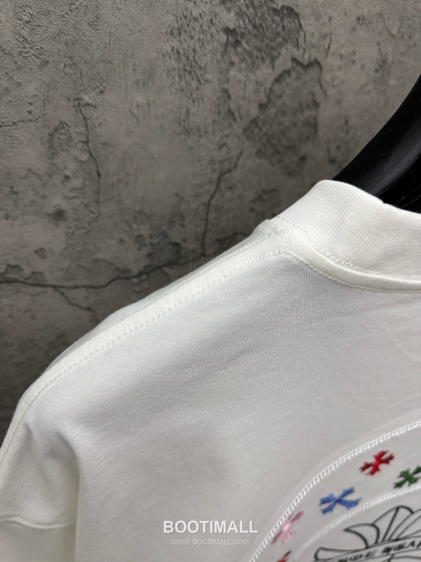 Chrome Hearts Colorful Embroidered Hollow Short Sleeve T-Shirt 크롬하츠 컬러풀 자수 중공 반팔 티셔츠 9