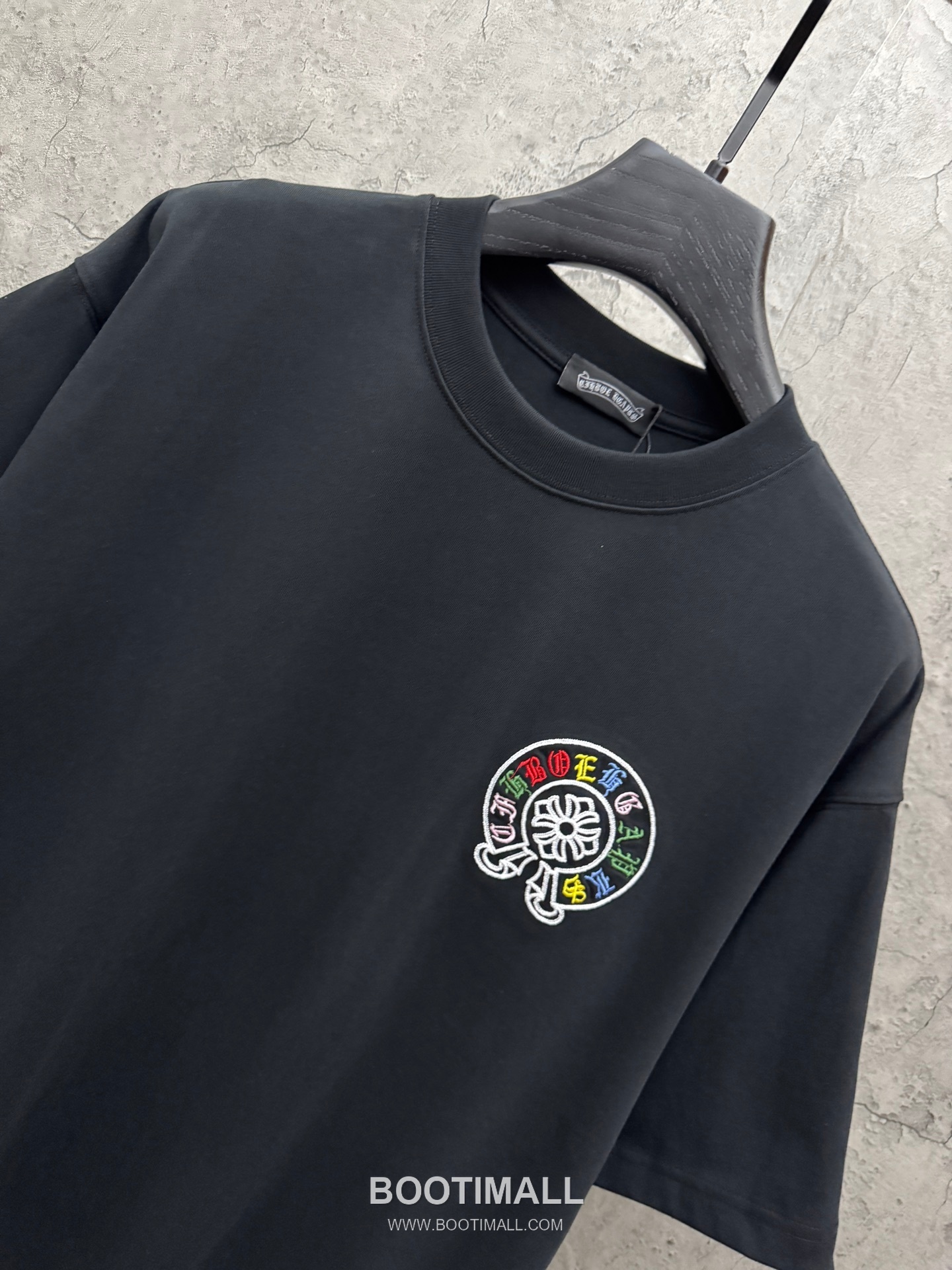 Chrome Hearts Colorful Embroidered Hollow Short Sleeve T-Shirt 크롬하츠 컬러풀 자수 중공 반팔 티셔츠 3