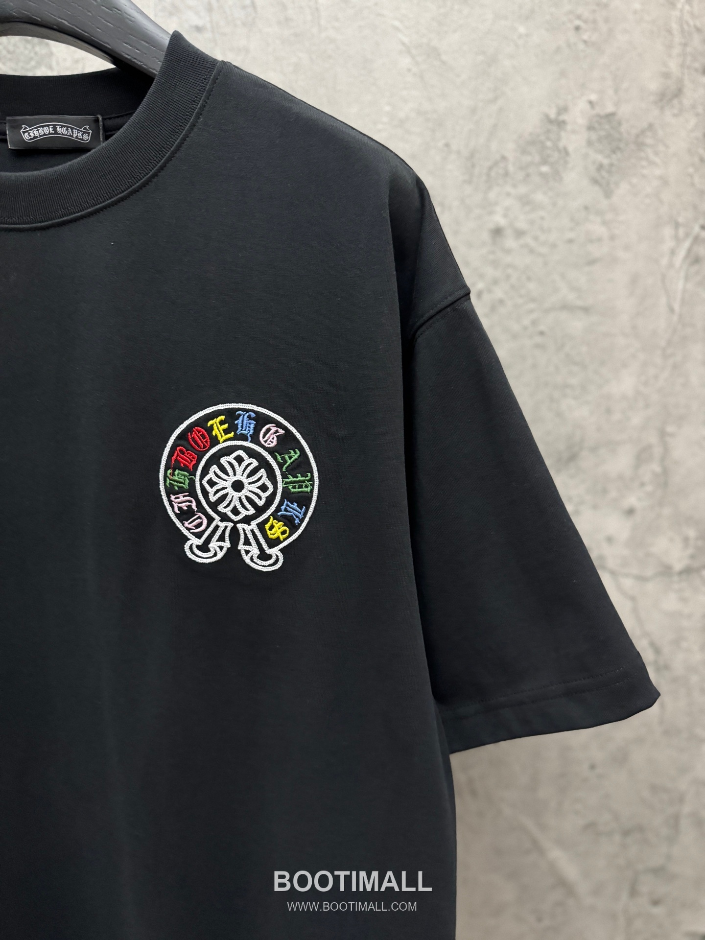 Chrome Hearts Colorful Embroidered Hollow Short Sleeve T-Shirt 크롬하츠 컬러풀 자수 중공 반팔 티셔츠 5