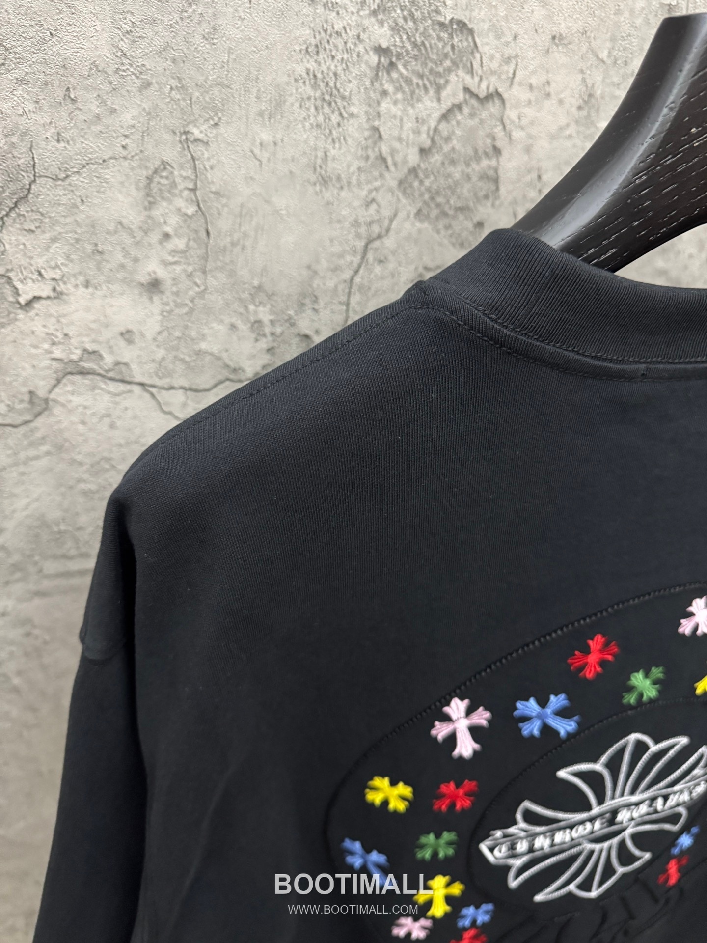 Chrome Hearts Colorful Embroidered Hollow Short Sleeve T-Shirt 크롬하츠 컬러풀 자수 중공 반팔 티셔츠 9