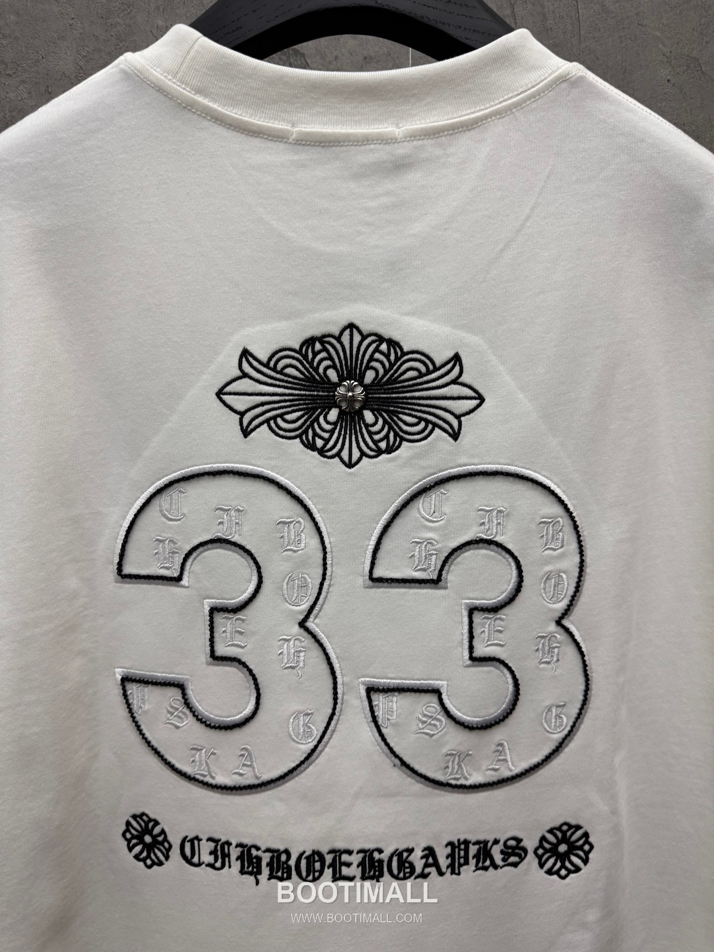 Chrome Hearts 2026 Embroidery Short Sleeve T-Shirt 크롬하츠 2026 자수 반팔 티셔츠 7