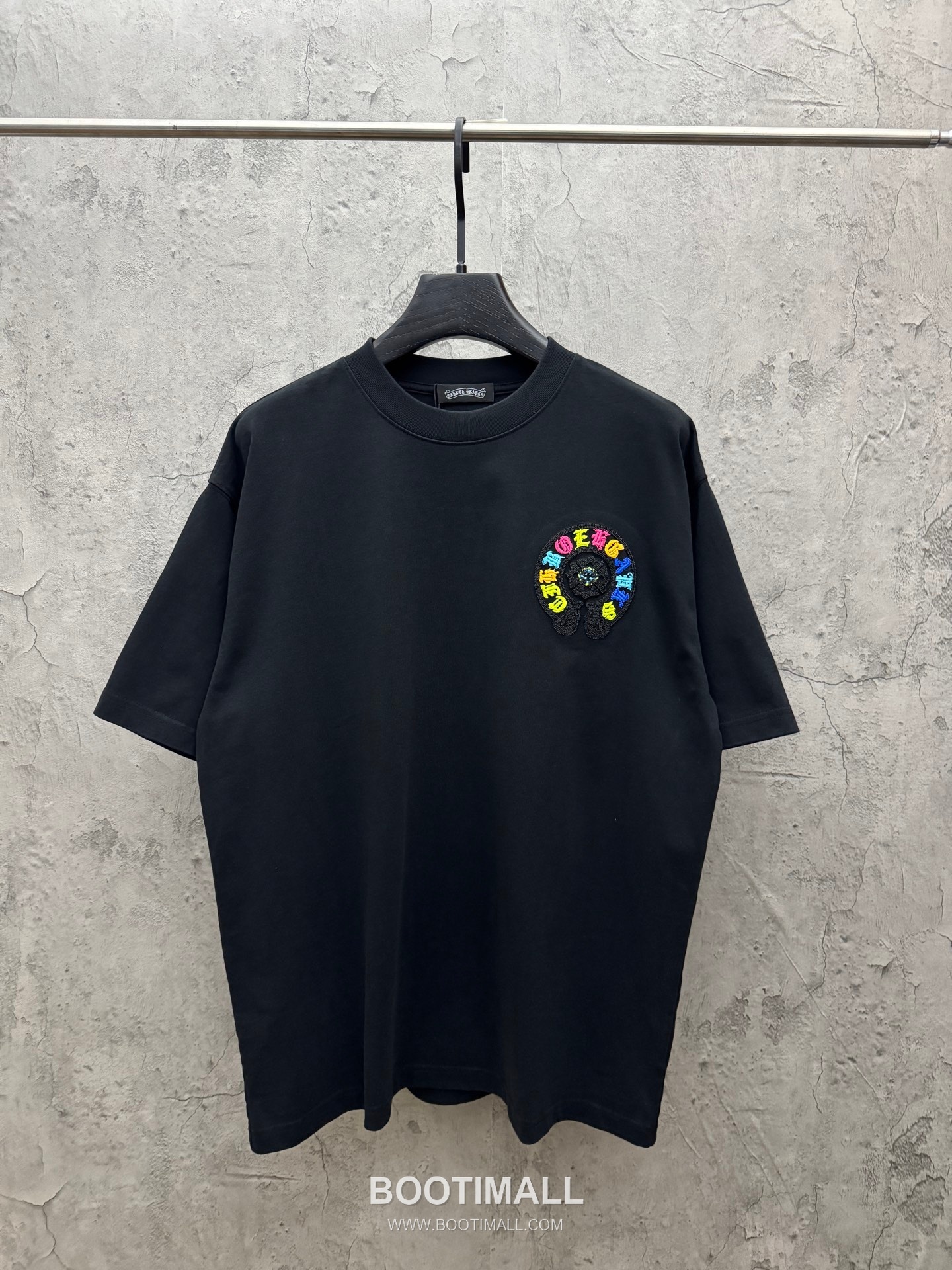 Chrome Hearts Colorful Embroidered Hollow Short Sleeve T-Shirt 크롬하츠 컬러풀 자수 중공 반팔 티셔츠 -3 1