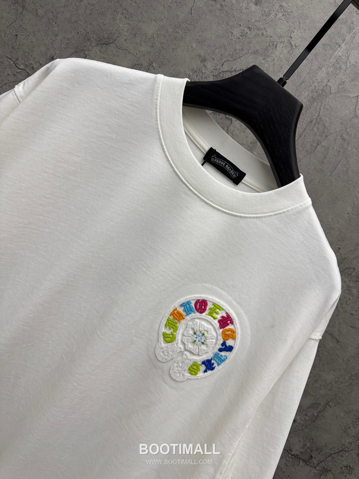 Chrome Hearts Colorful Embroidered Hollow Short Sleeve T-Shirt 크롬하츠 컬러풀 자수 중공 반팔 티셔츠 -3 3