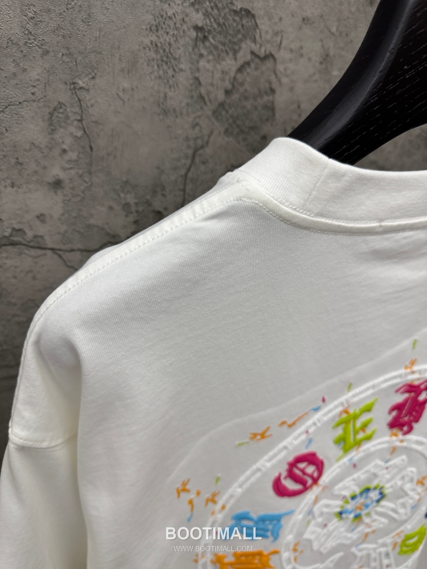Chrome Hearts Colorful Embroidered Hollow Short Sleeve T-Shirt 크롬하츠 컬러풀 자수 중공 반팔 티셔츠 -3 9
