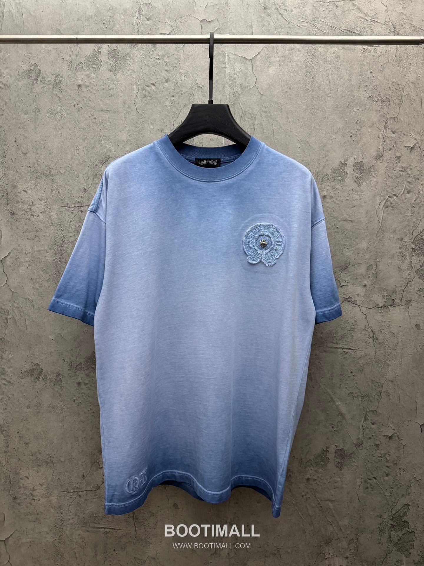 Chrome Hearts Washed Embroidered Short Sleeve T-Shirt 크롬하츠 워싱 자수 반팔 티셔츠 1